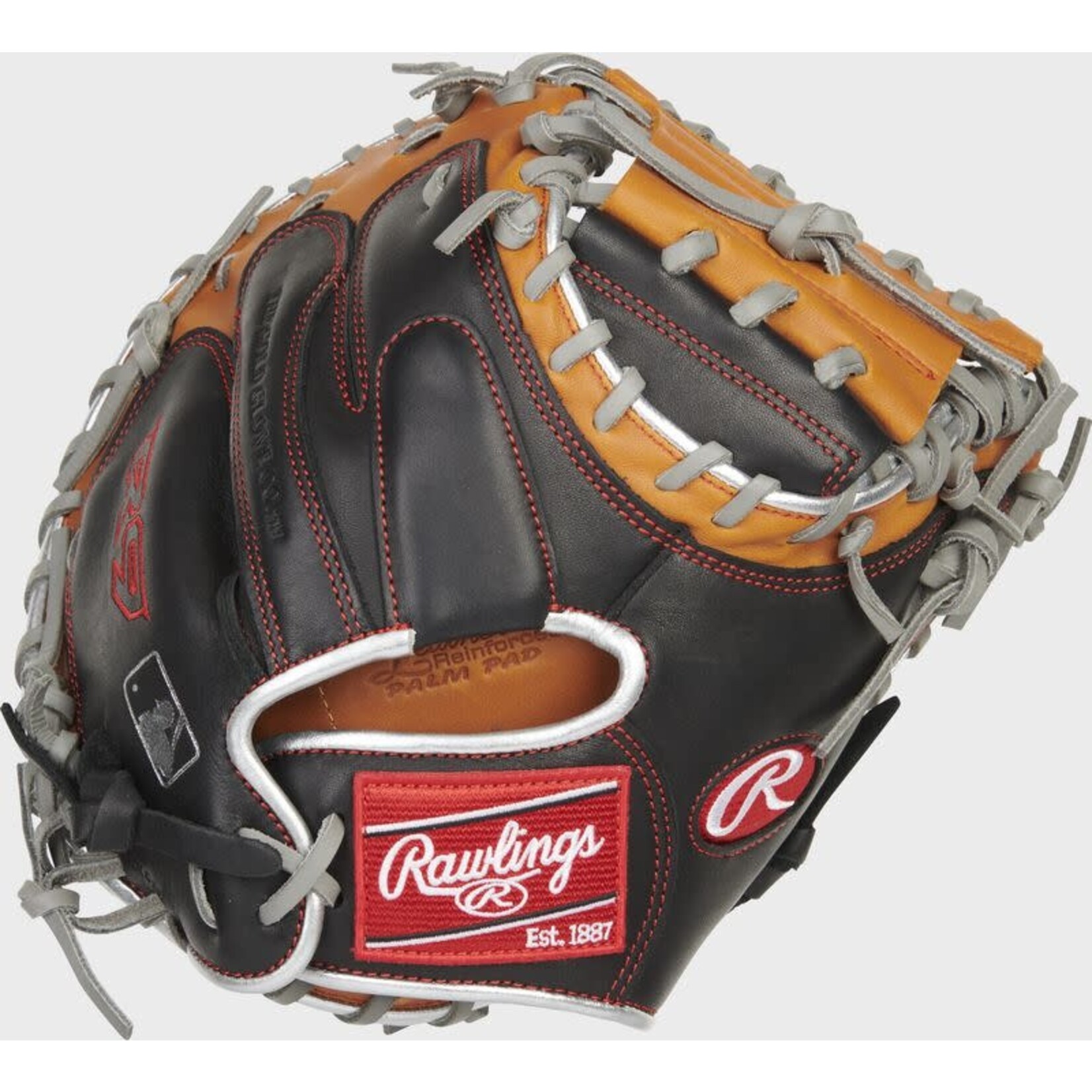 Rawlings Rawlings Baseball Glove, R9 Contour Series R9CMU-23BT, 32”, Reg, Catchers Mitt, Youth
