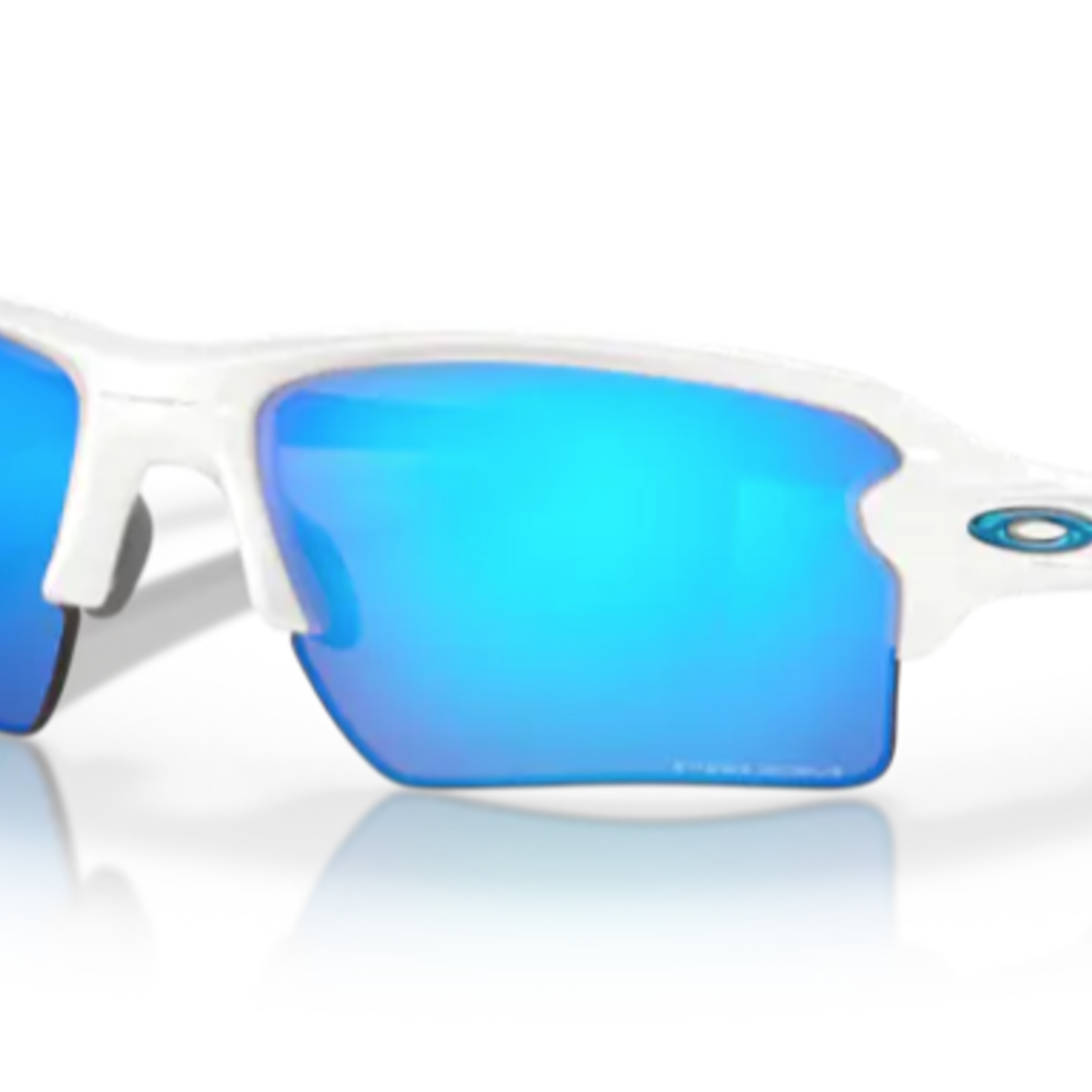 Oakley Oakley Sunglasses, Flak 2.0 XL, Polished Wht, Prizm Sapphire