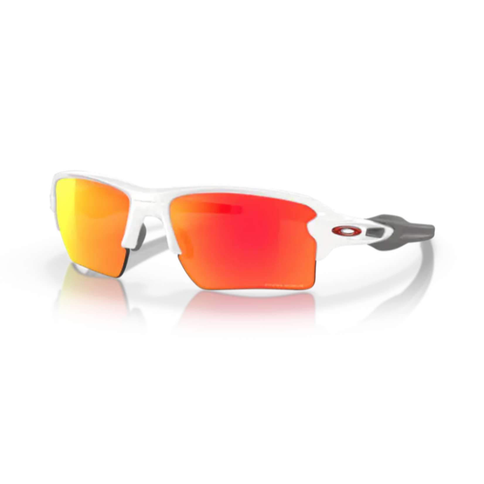 Oakley Oakley Sunglasses, Flak 2.0 XL, Polished Wht, Prizm Ruby