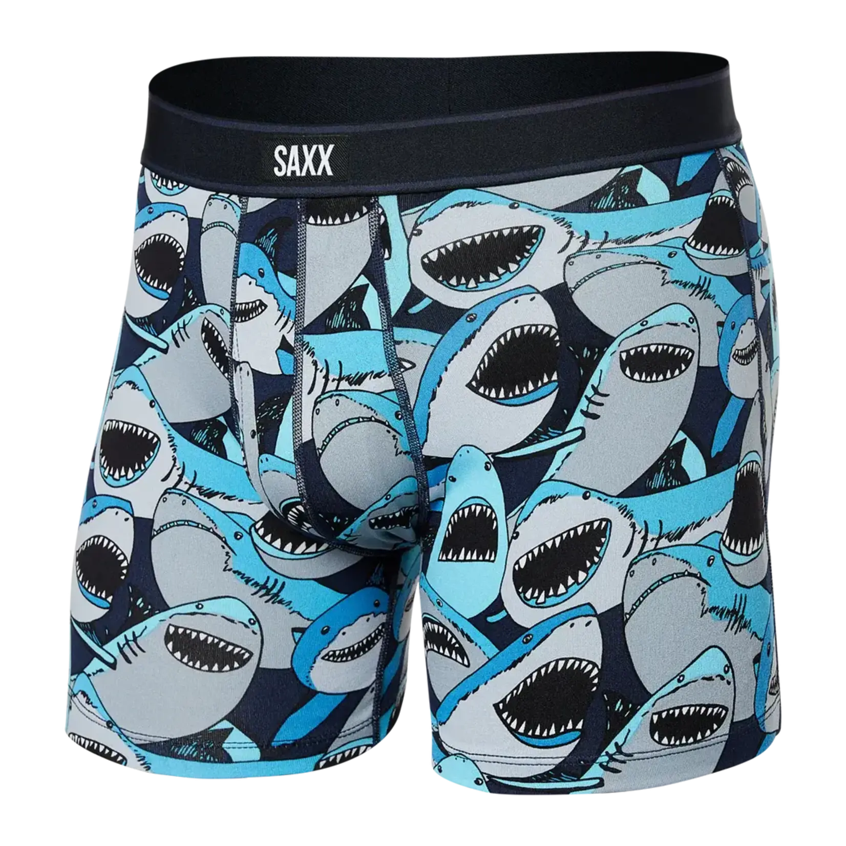 Saxx Saxx Underwear, Daytripper BB Fly, Mens, STN-Shark Tank Camo-Nvy