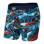 Saxx Saxx Underwear, Vibe Boxer Modern Fit, Mens, PJB-Blu Pop Jungle