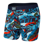 Saxx Saxx Underwear, Vibe Boxer Modern Fit, Mens, PJB-Blu Pop Jungle