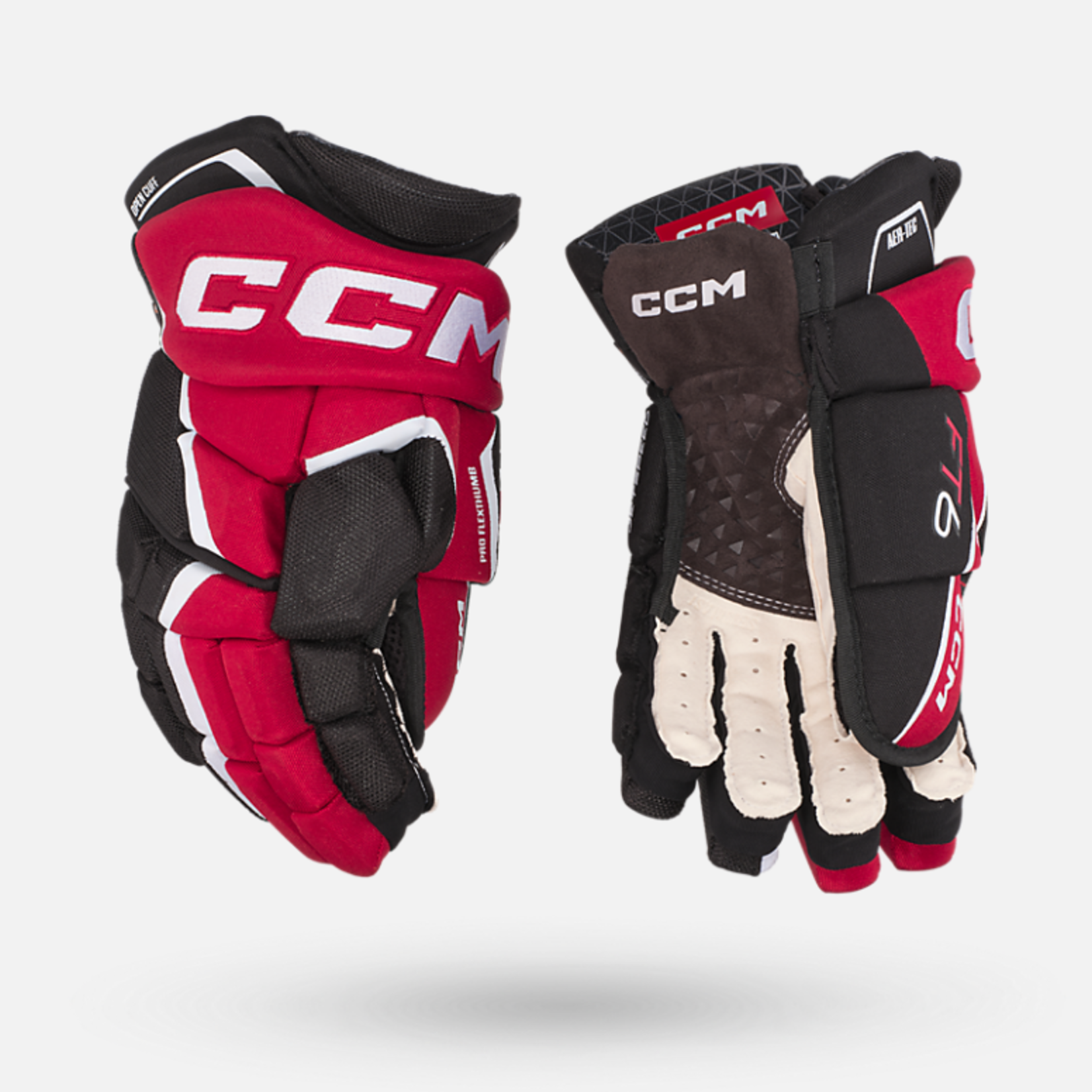 CCM CCM Hockey Gloves, Jetspeed FT6, Senior