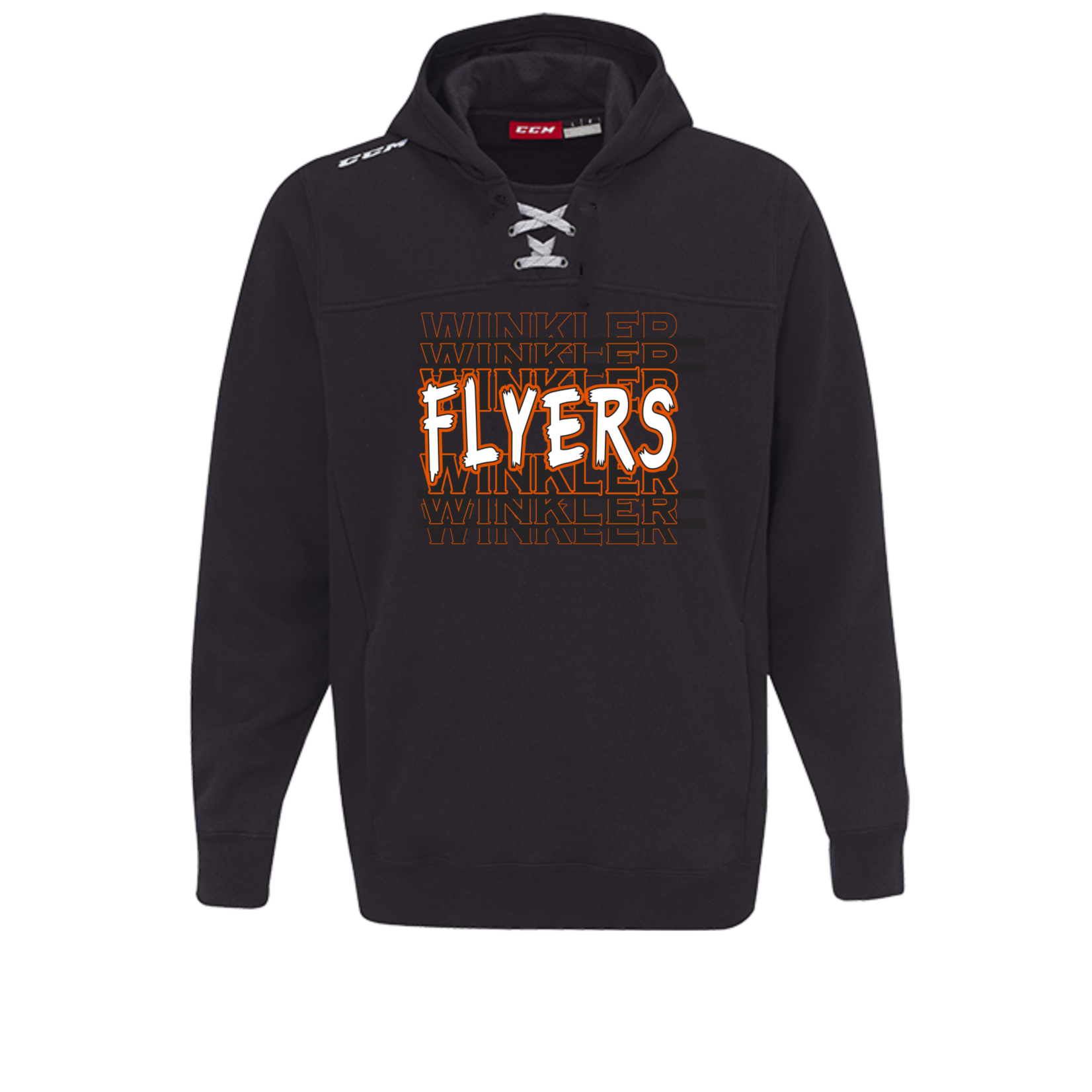 CCM CCM Hoodie, Winkler Flyers Wordmark, Youth