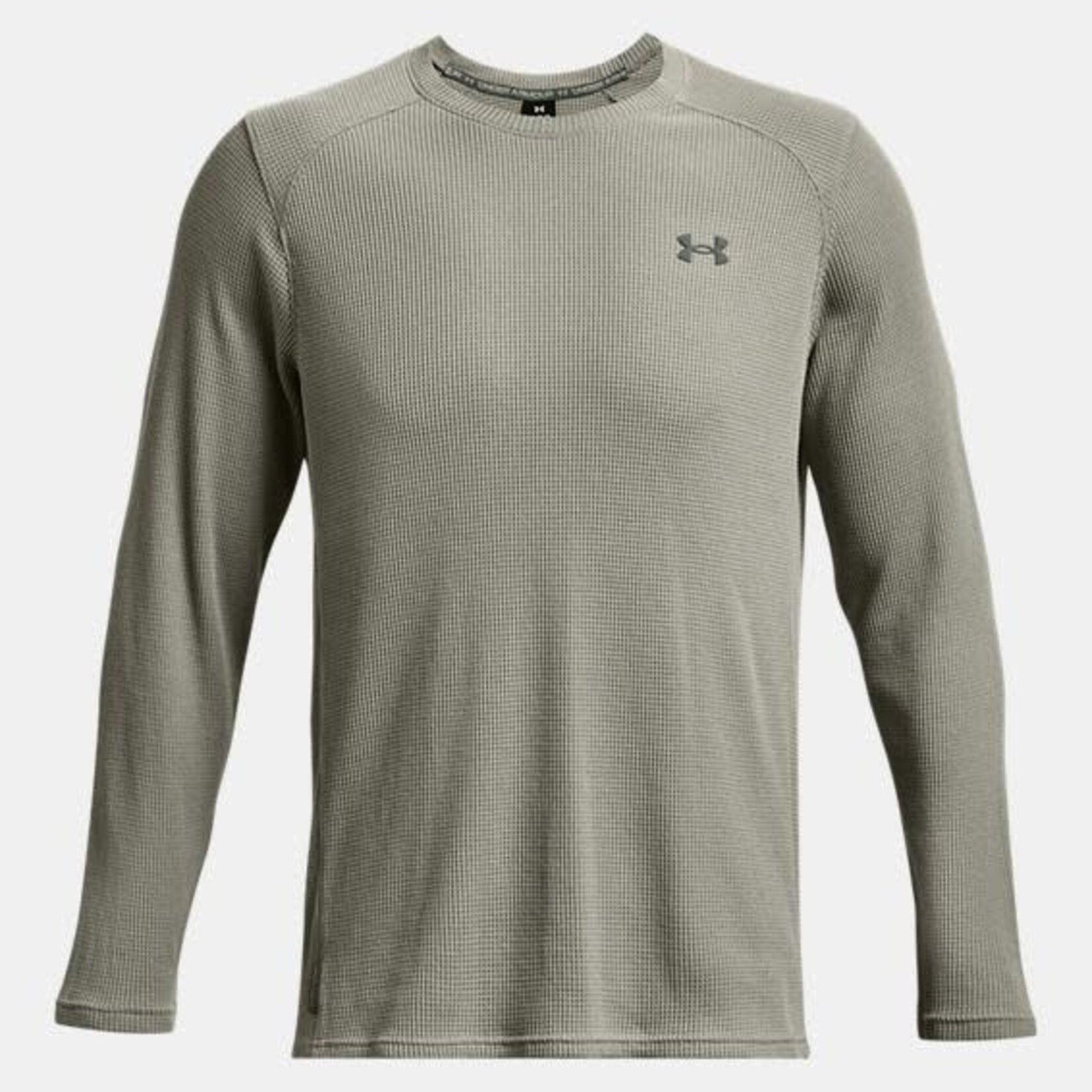 Under Armour Under Armour Long Sleeve T-Shirt, Waffle Max Crew, Mens