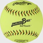 Rawlings Rawlings Training Baseball, SoftTouch Incrediball, 12", Yel, 12-Pack