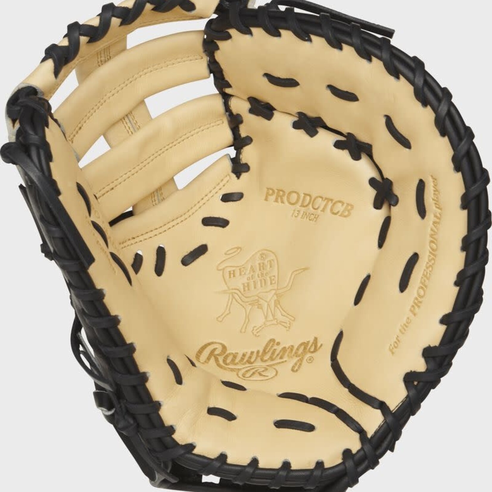 Rawlings Rawlings Baseball Glove, Heart of the Hide PRODCTCB, 13”, Reg, First Base Mitt