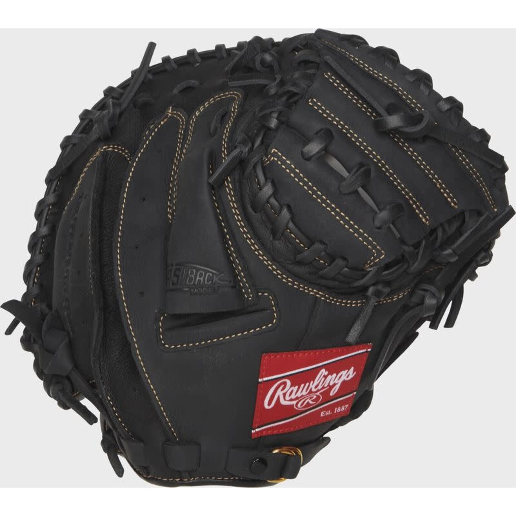 Rawlings Rawlings Baseball Glove, Renegade Series, RCM315B, 31.5”, Reg, Catchers Mitt, Youth