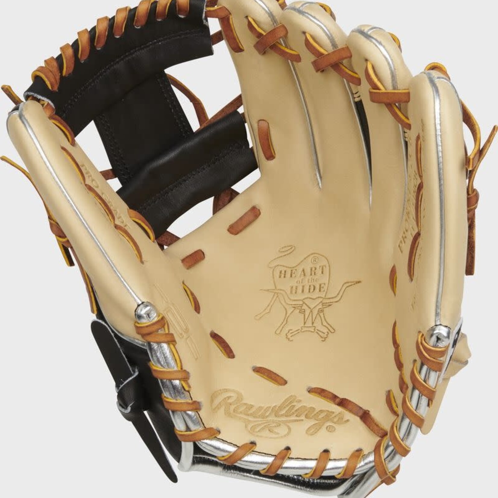 Rawlings Rawlings Baseball Glove, Heart of the Hide RPRORNP4-2CB, 11.5”, Reg