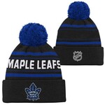 Outerstuff Outerstuff Toque, 3rd Jersey Jacquard Cuff Pom, NHL, Kids, Toronto Maple Leafs