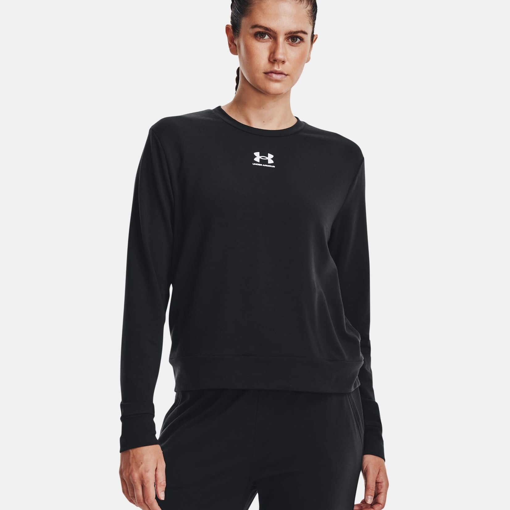 Under Armour Under Armour Sweater, Rival Terry Crew, Ladies