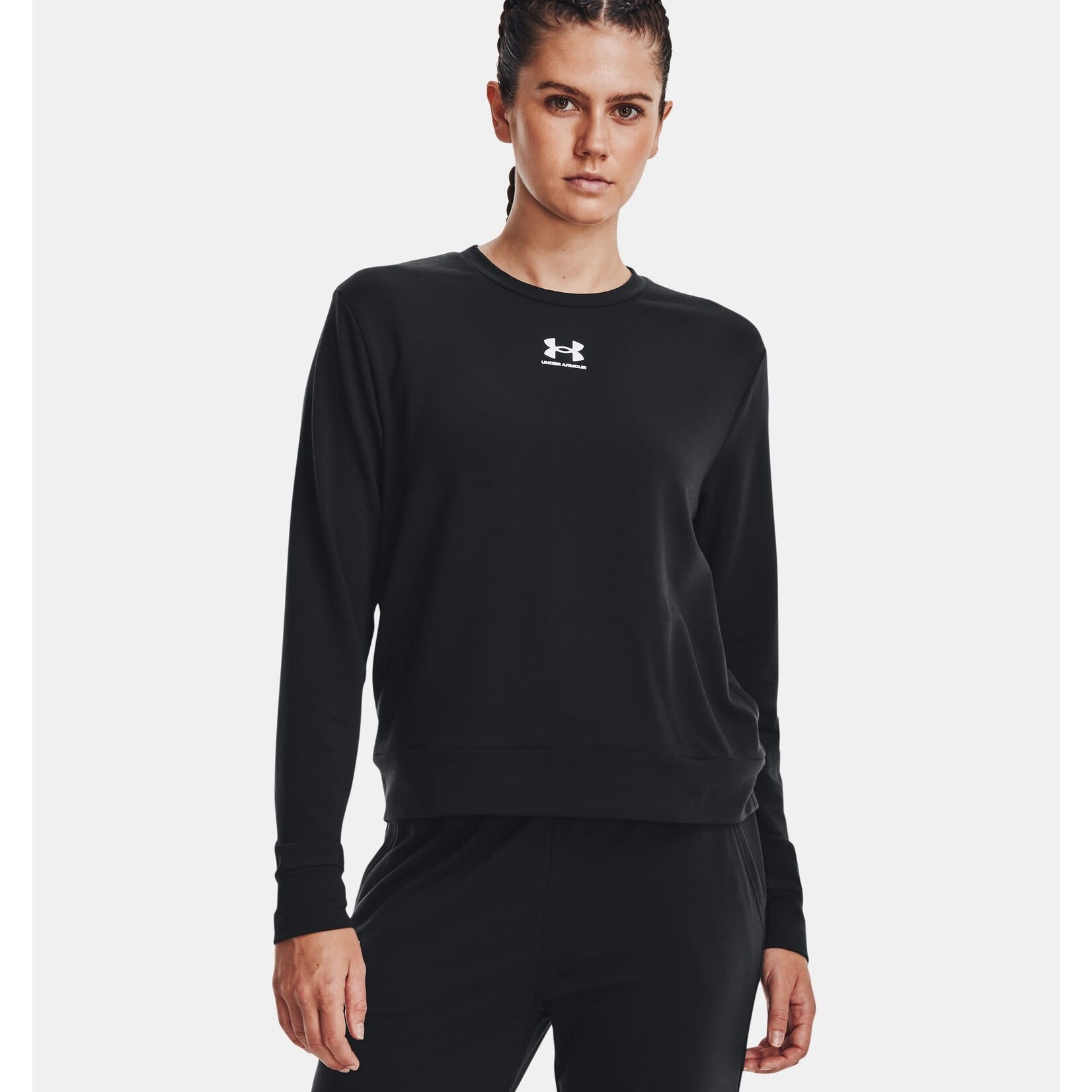 Under Armour Under Armour Sweater, Rival Terry Crew, Ladies