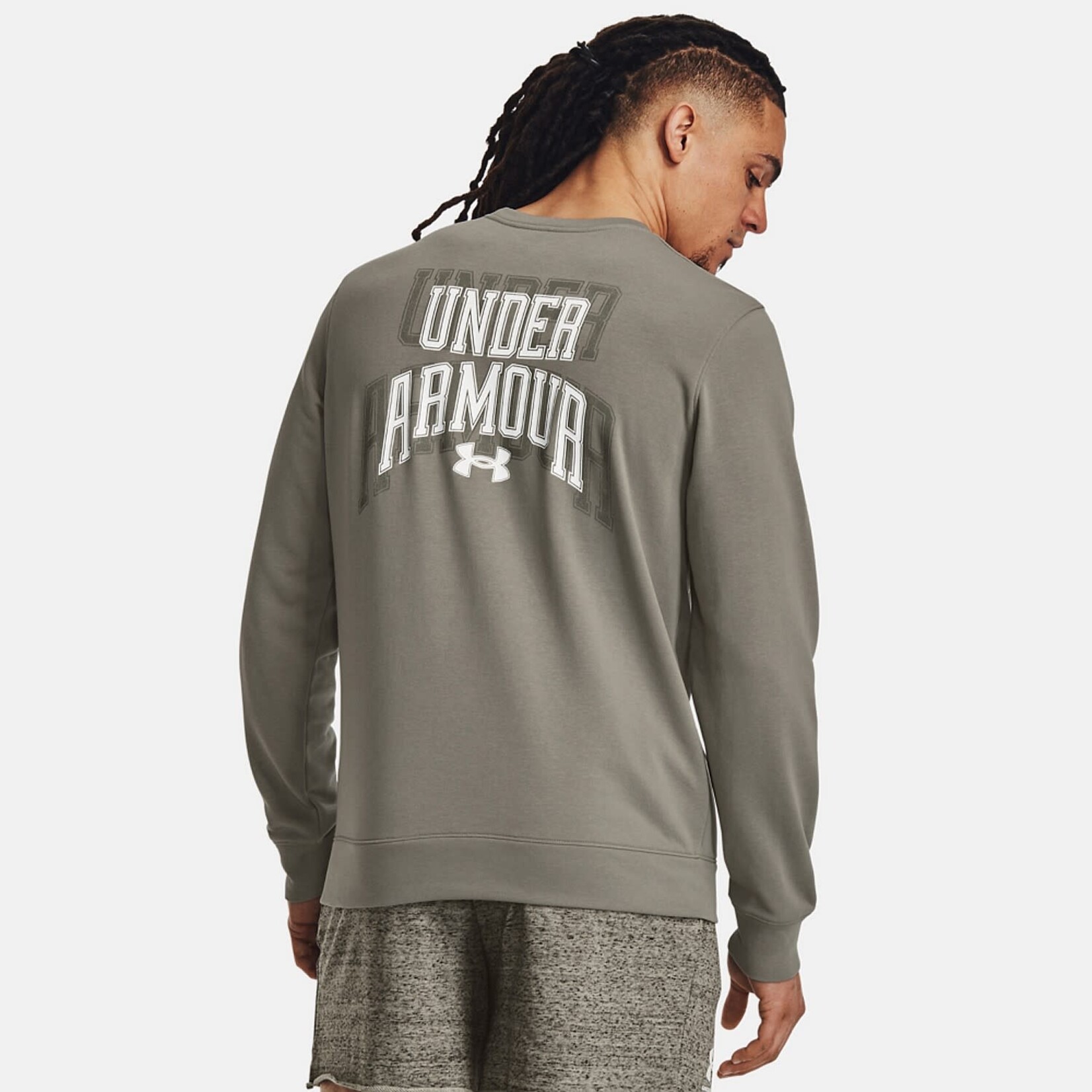 Under Armour Under Armour Sweater, Rival Terry Graphic Crew, Mens