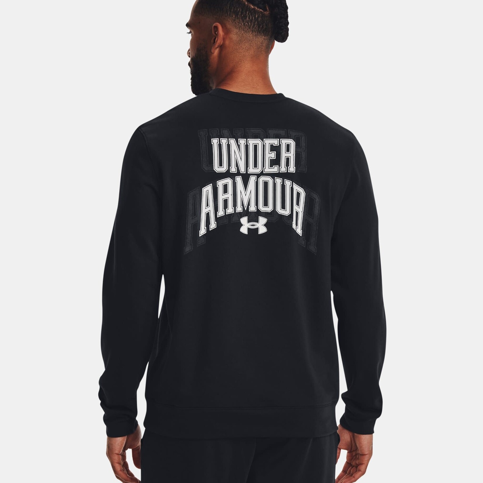 Under Armour Under Armour Sweater, Rival Terry Graphic Crew, Mens