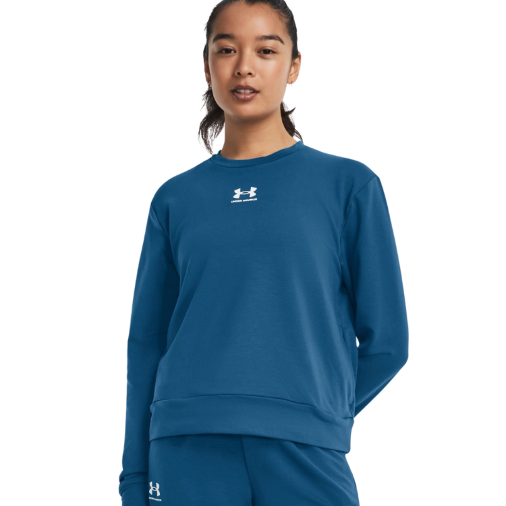 Under Armour Under Armour Sweater, Rival Terry Crew, Ladies