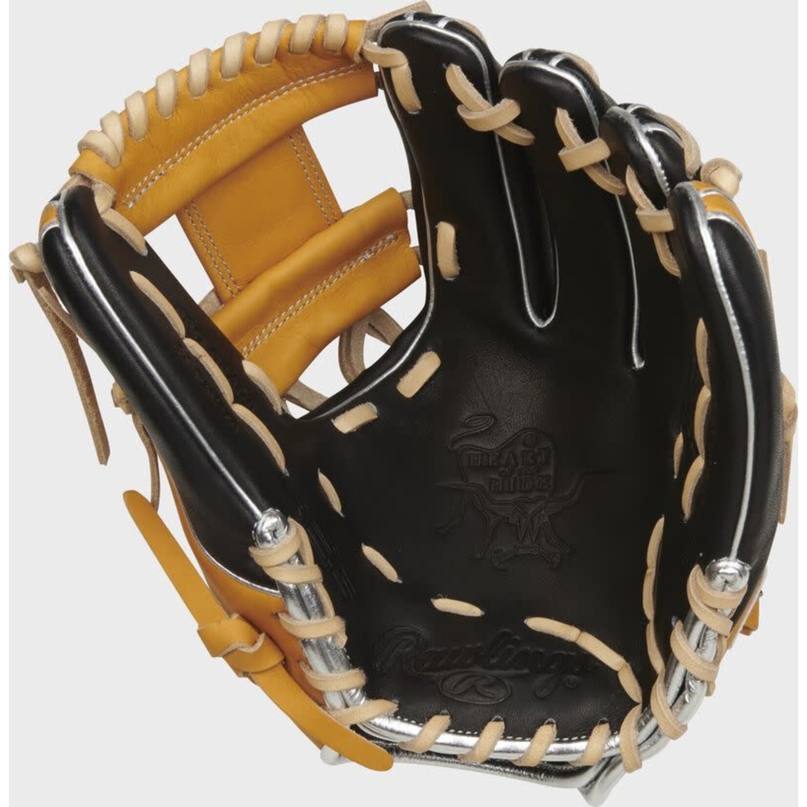 Rawlings Rawlings Baseball Glove, Heart of the Hide R2G Series, RPROR314-2BTC, 11.5”, Reg