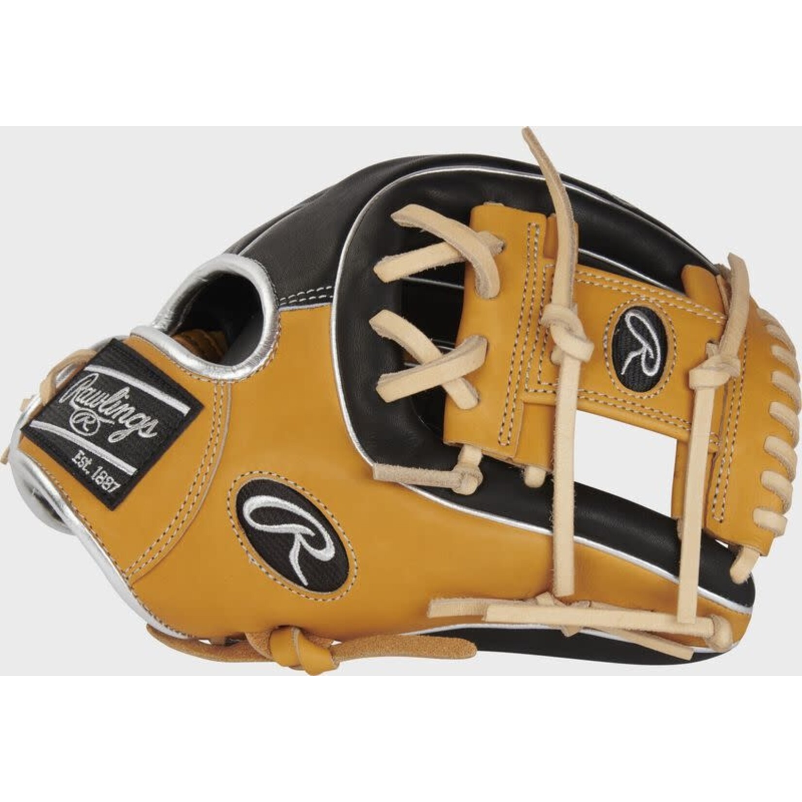 Rawlings Rawlings Baseball Glove, Heart of the Hide R2G Series, RPROR314-2BTC, 11.5”, Reg