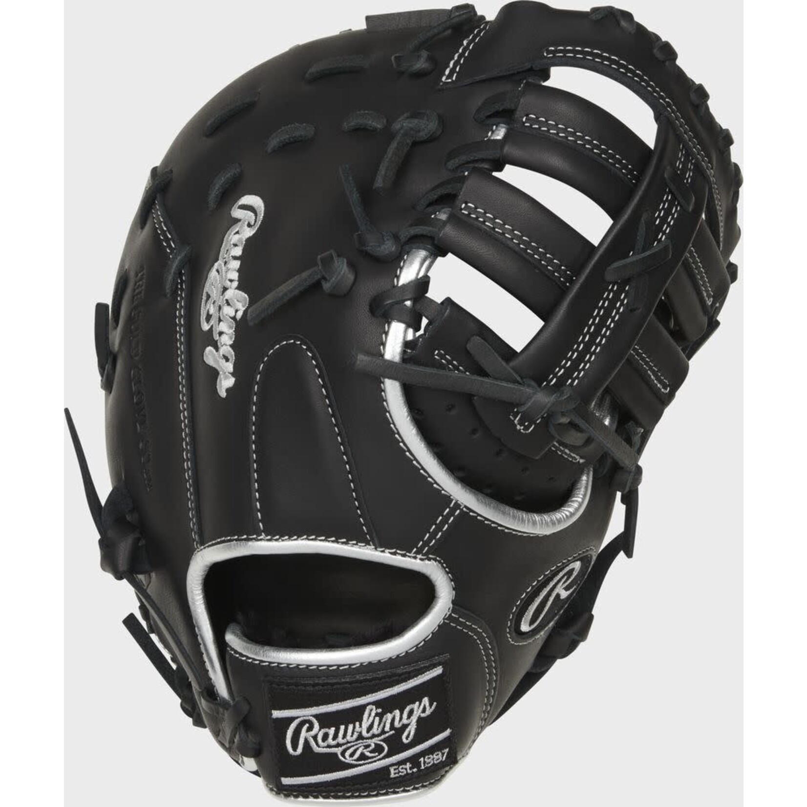 Rawlings Rawlings Baseball Glove, Encore Series ECFBM-10B, 12”, Reg, First Base Mitt
