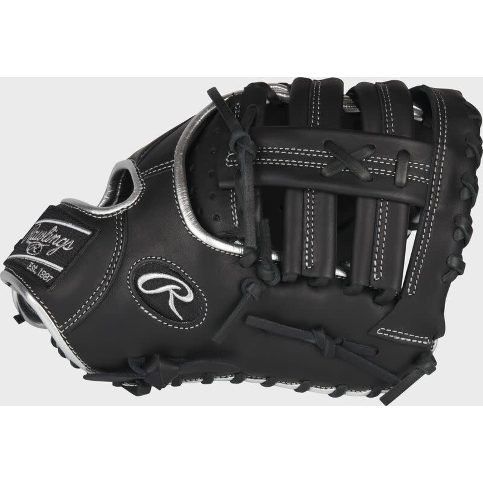 Rawlings Rawlings Baseball Glove, Encore Series ECFBM-10B, 12”, Reg, First Base Mitt