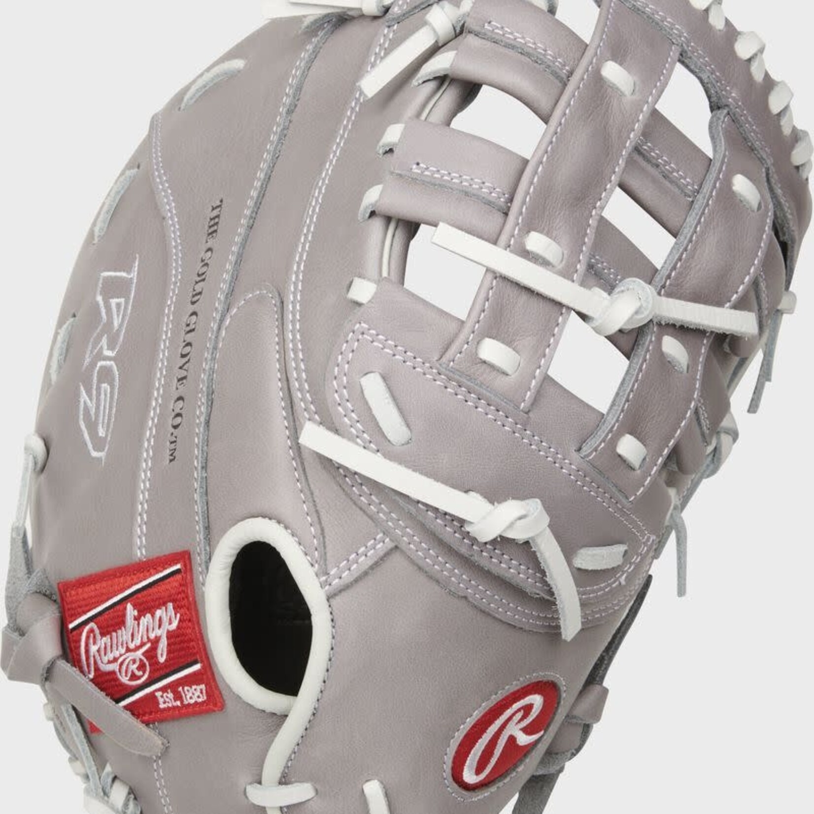 Rawlings Rawlings Baseball Glove, R9 Softball Series R9SBFBM, 12.5”, Reg, First Base Mitt