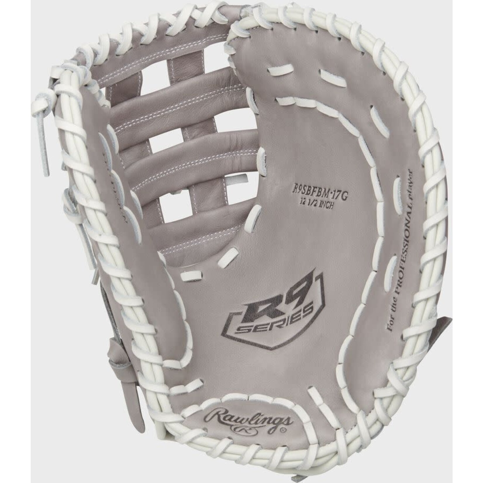 Rawlings Rawlings Fastpitch Glove, R9 Softball Series R9SBFBM, 12.5”, Reg, First Base Mitt