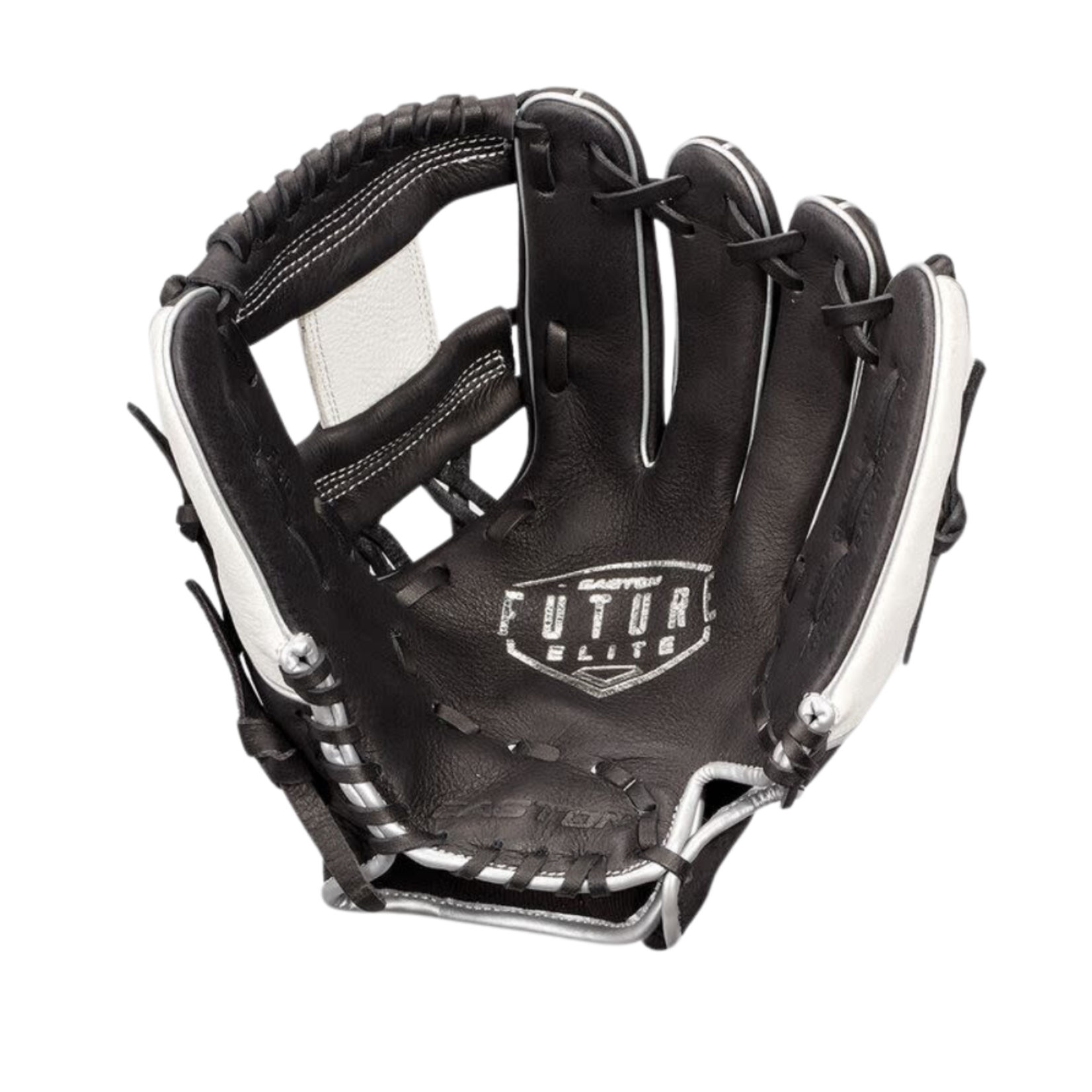 Easton Easton Baseball Glove, Future Elite Series, FE11, 11" Youth Pattern, Blk/Wht, Reg