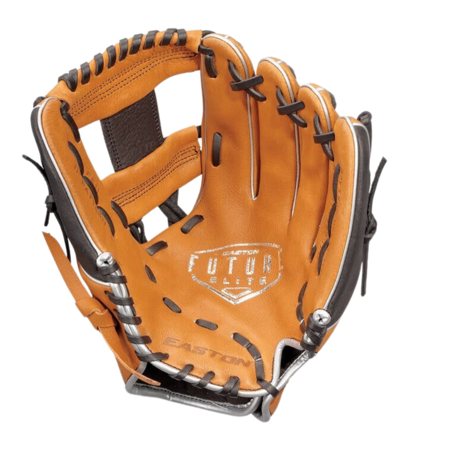 Easton Easton Baseball Glove, Future Elite Series, FE11, 11" Youth Pattern, Caramel/Blk, Reg