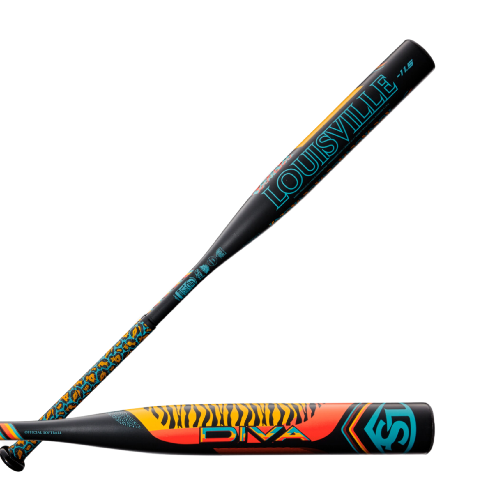 Louisville Louisville Baseball Bat, Diva, Fastpitch, 2 1/4”, -11.5