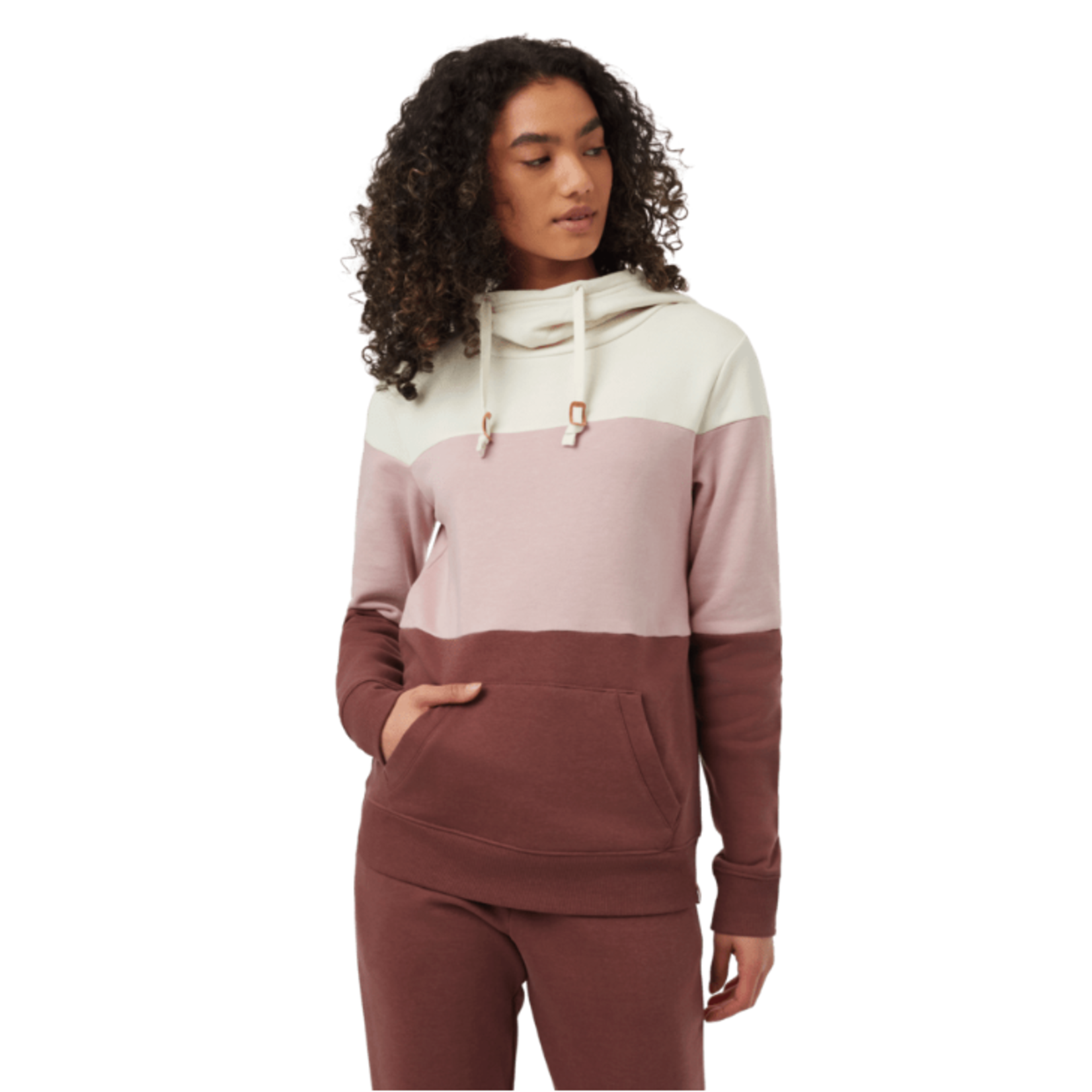 Tentree Tentree Hoodie, TreeFleece Blocked Banshee, Ladies