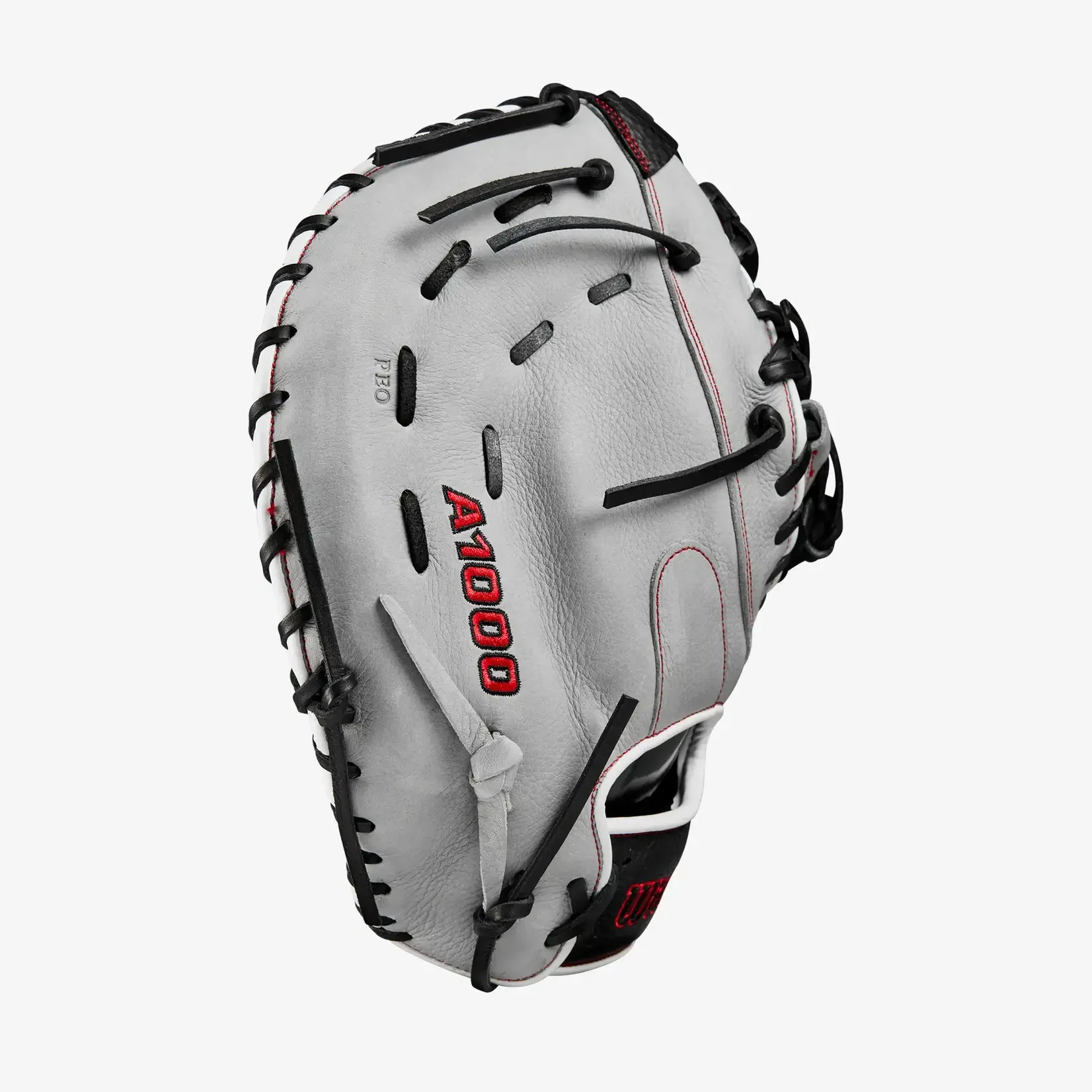 Wilson Wilson Baseball Glove, A1000 1620, Reg, 12.5", First Base Mitt, Blk/Gry/Wht