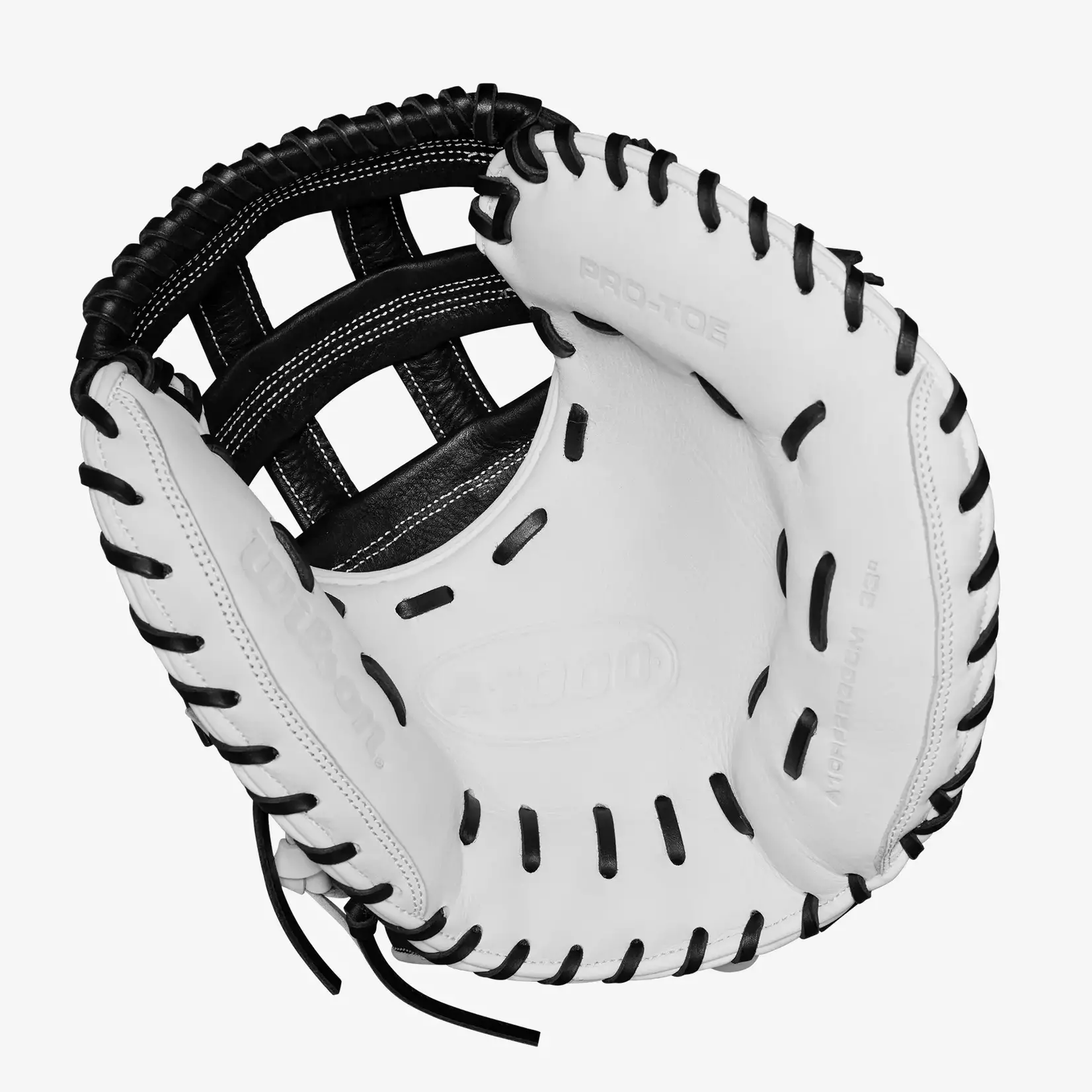 Wilson Wilson Fastpitch Glove, A1000 CM33, Reg, 33", Catchers Mitt, Wht/Blk/Red