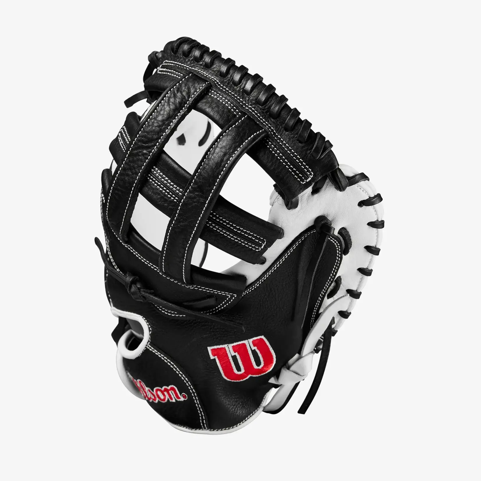 Wilson Wilson Fastpitch Glove, A1000 CM33, Reg, 33", Catchers Mitt, Wht/Blk/Red