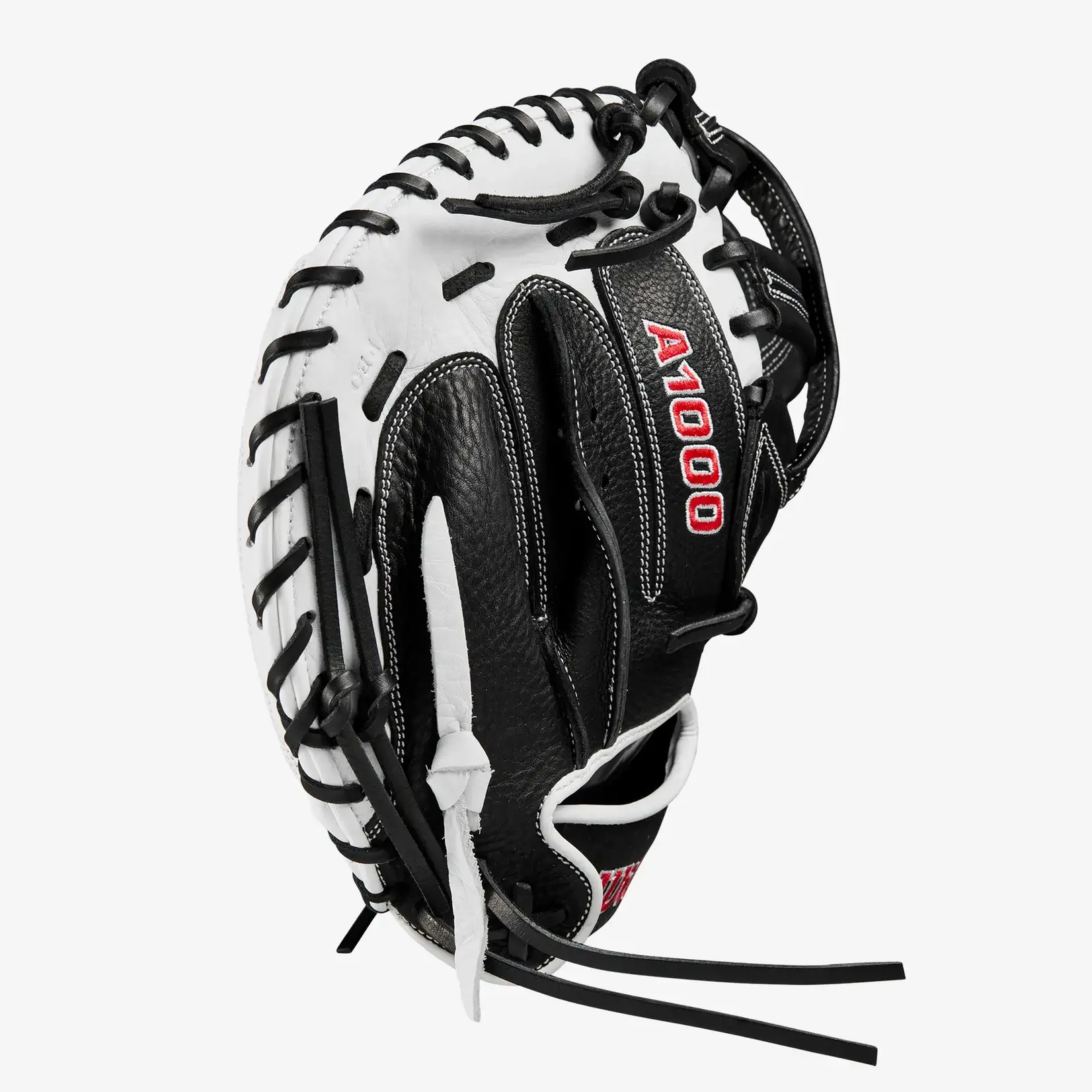 Wilson Wilson Fastpitch Glove, A1000 CM33, Reg, 33", Catchers Mitt, Wht/Blk/Red