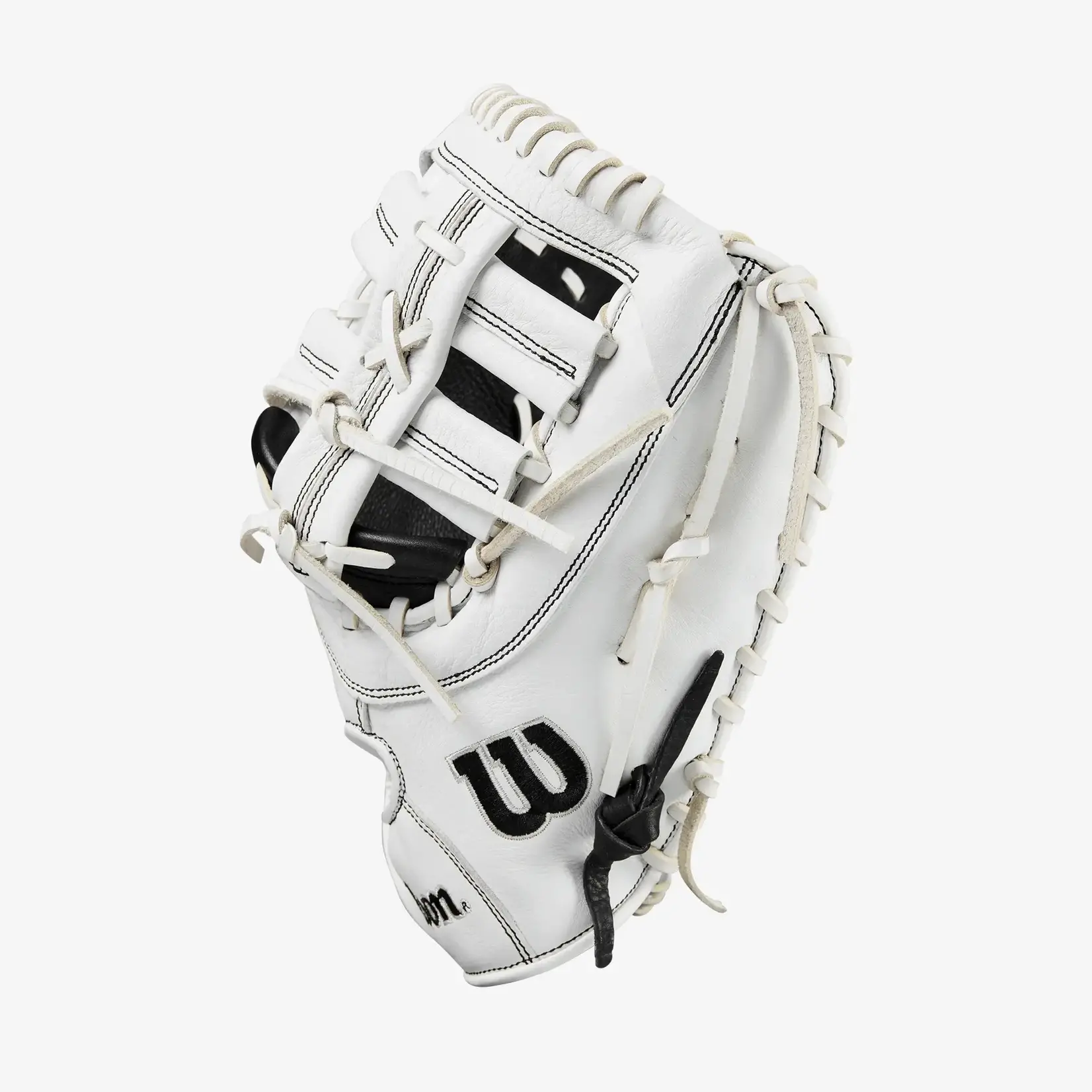Wilson Wilson Fastpitch Glove, A1000 1620, Reg, 12.5", First Base Pattern, Blk/Wht