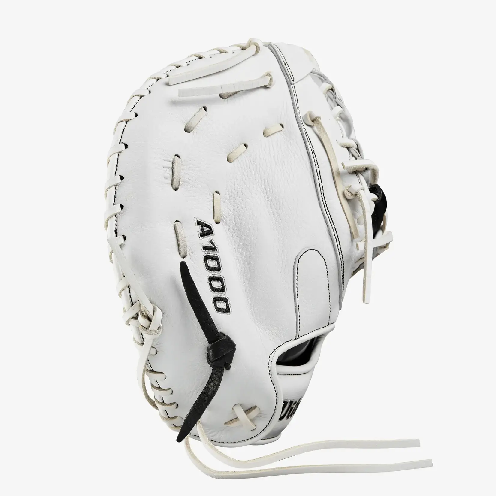 Wilson Wilson Fastpitch Glove, A1000 1620, Reg, 12.5", First Base Pattern, Blk/Wht