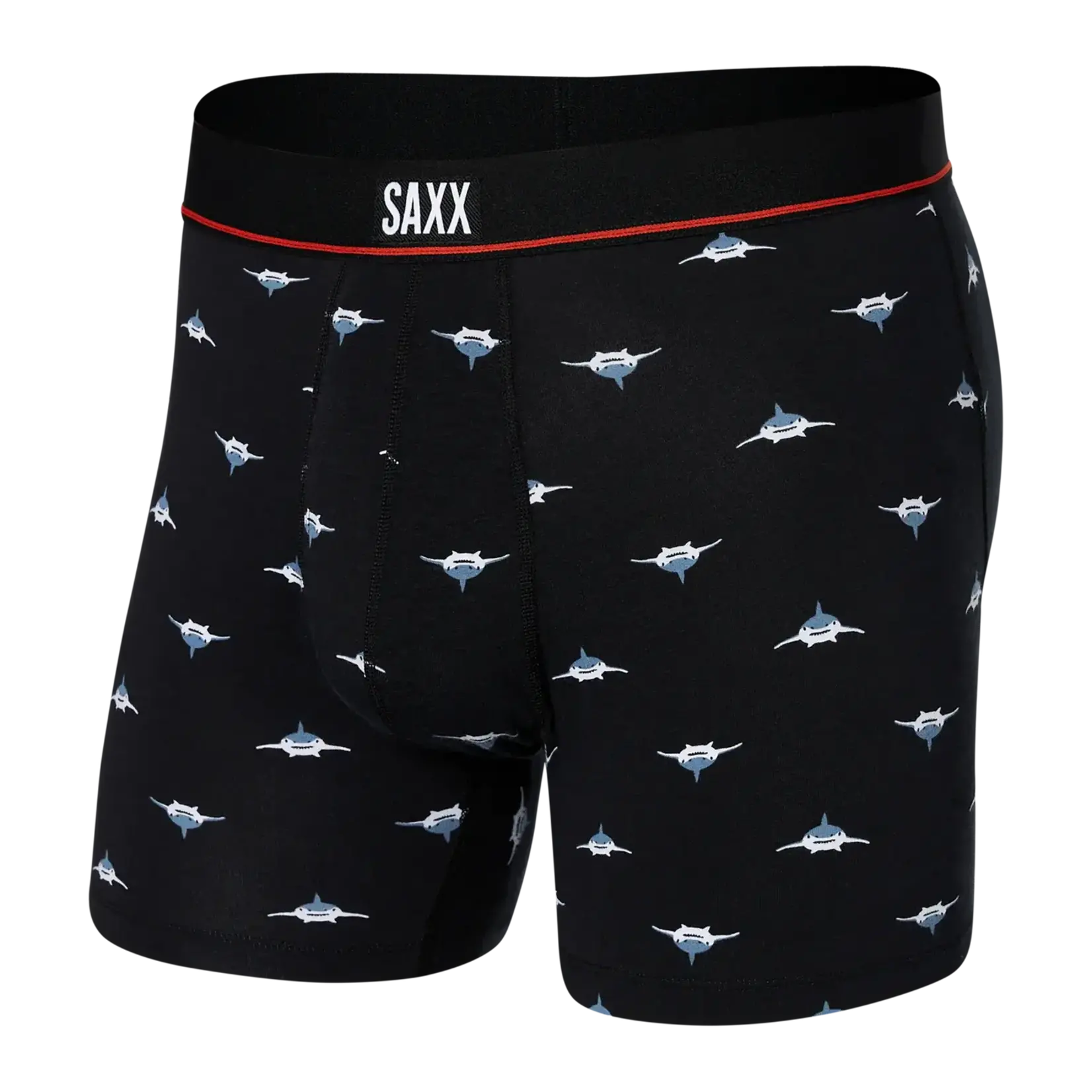 Saxx Saxx Underwear, Non-Stop Stretch Cotton BB, Mens, MPB-Mini Predator-Blk