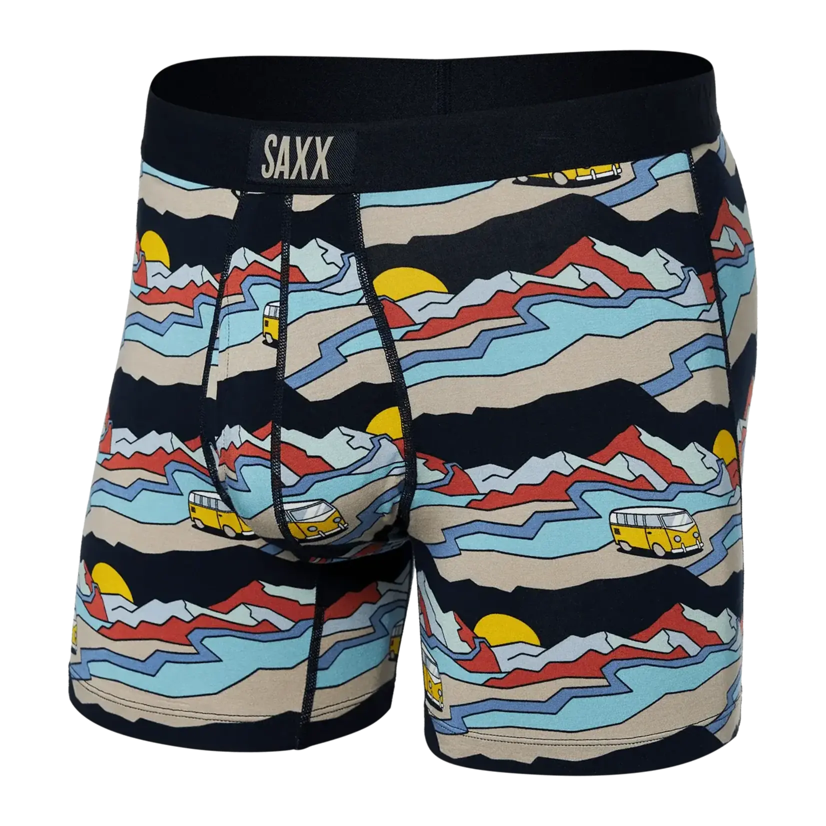 Saxx Saxx Underwear, Ultra Boxer Fly, Mens, CFM-Cabin Fever-Multi