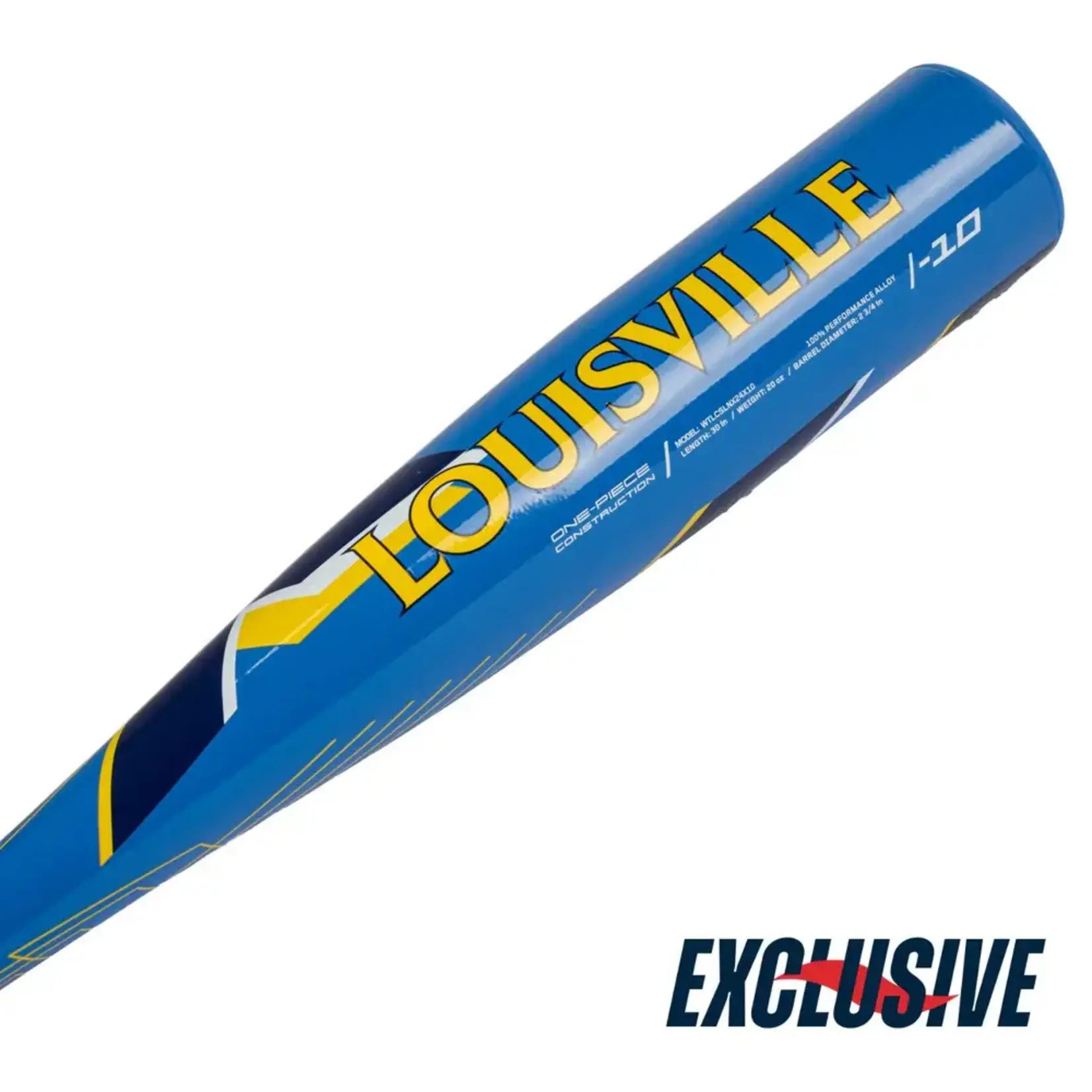 Louisville Louisville Baseball Bat, Nexus SMU SEC 24, 2 3/4”, -10