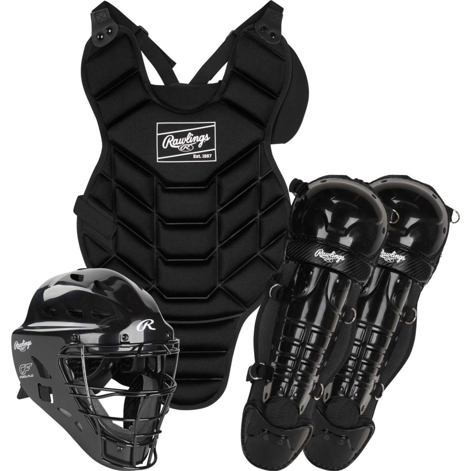 Rawlings Rawlings Catchers Set, Players Series, Junior, 9U, Blk