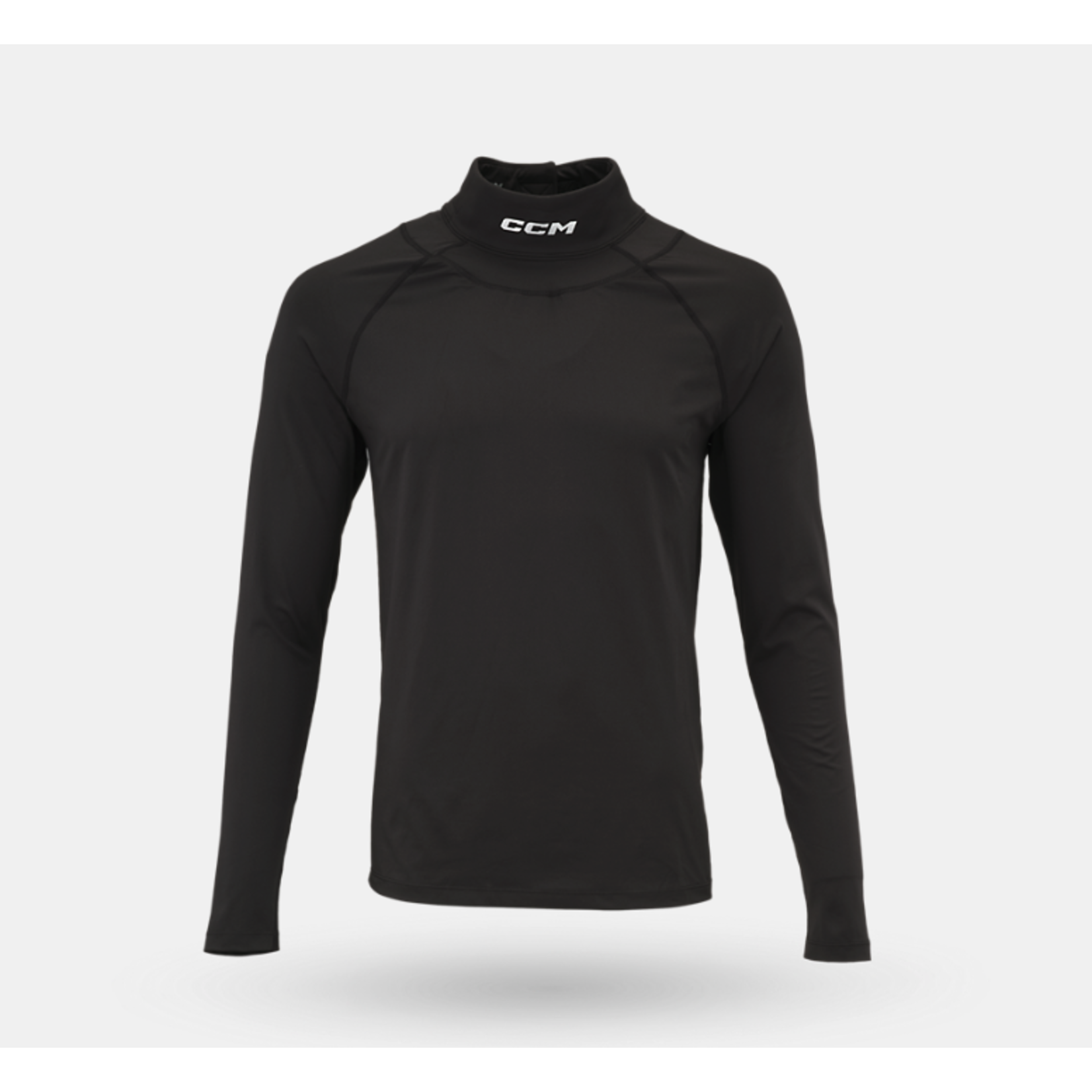 CCM CCM Neck Guard Long Sleeve Top, Senior