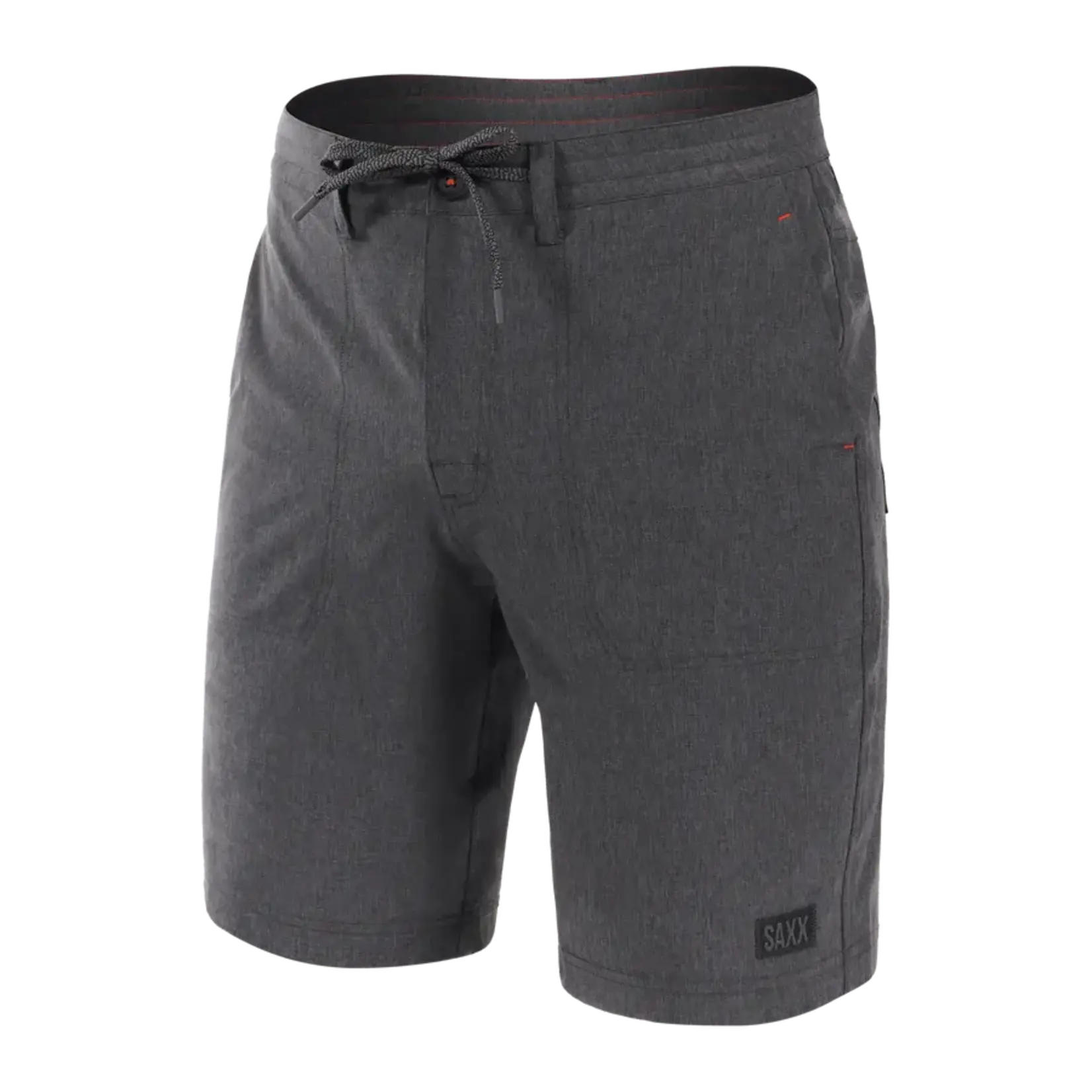 Saxx Saxx Board Shorts, Land To Sand 2N1, Mens, BSH-Blk Shade Heather