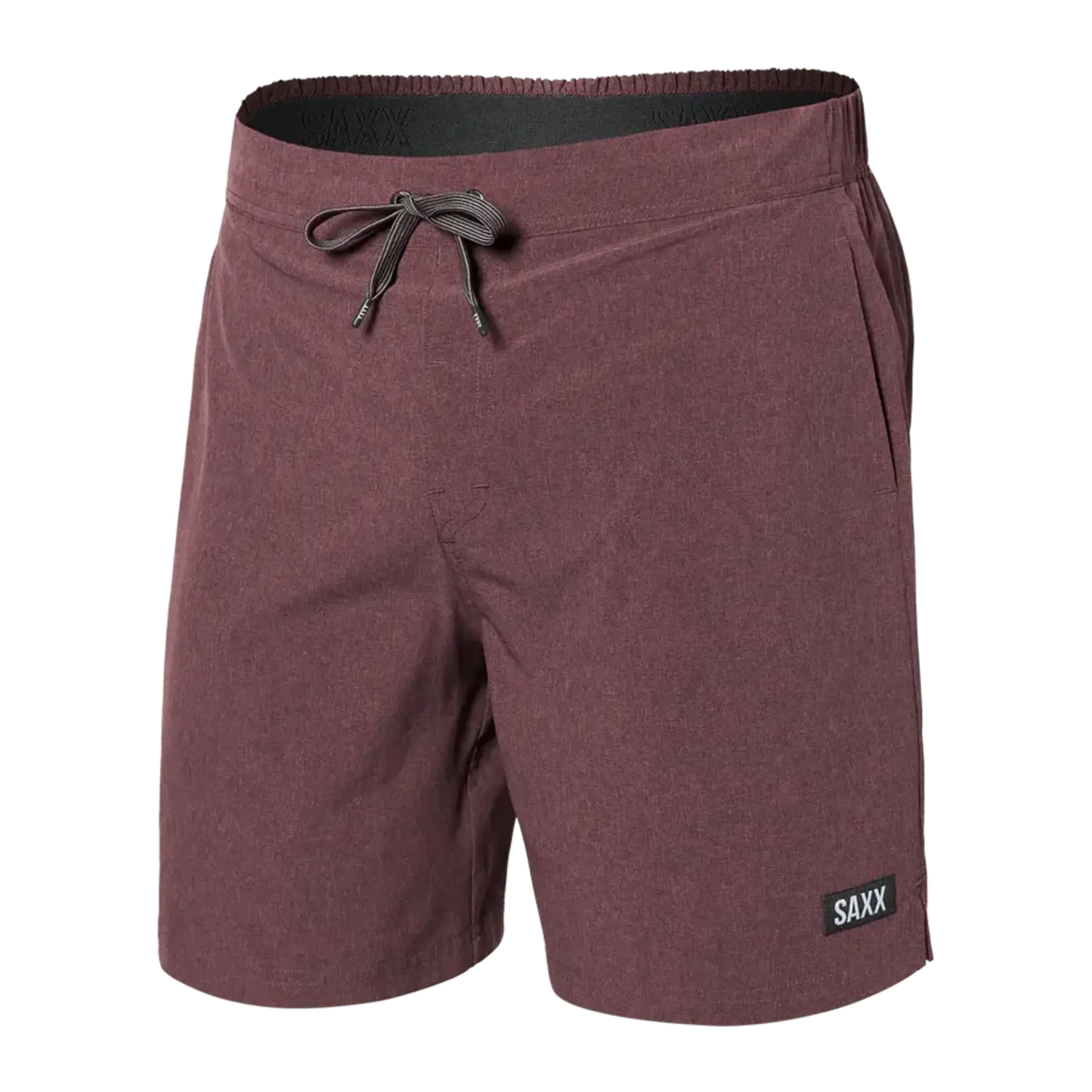 Saxx Saxx Shorts, Sport 2 Life 2N1 7", Mens, SRH-Sunset Red Heather