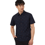 Tentree Tentree Short Sleeve Button-Up Shirt, Bike Around, Mens