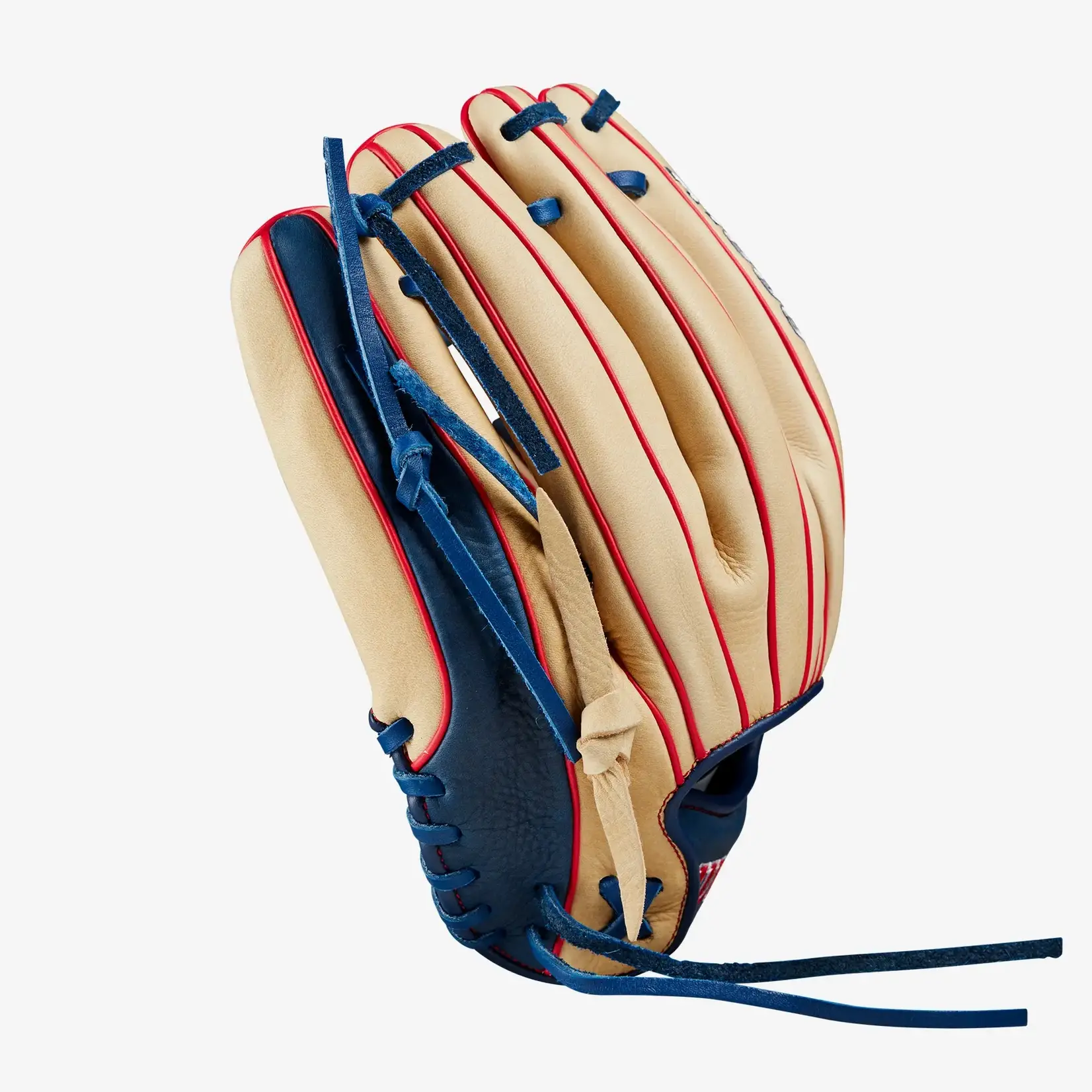 Wilson Wilson Baseball Glove, A1000 1912, 12", Reg, Infield, Blonde/Nvy