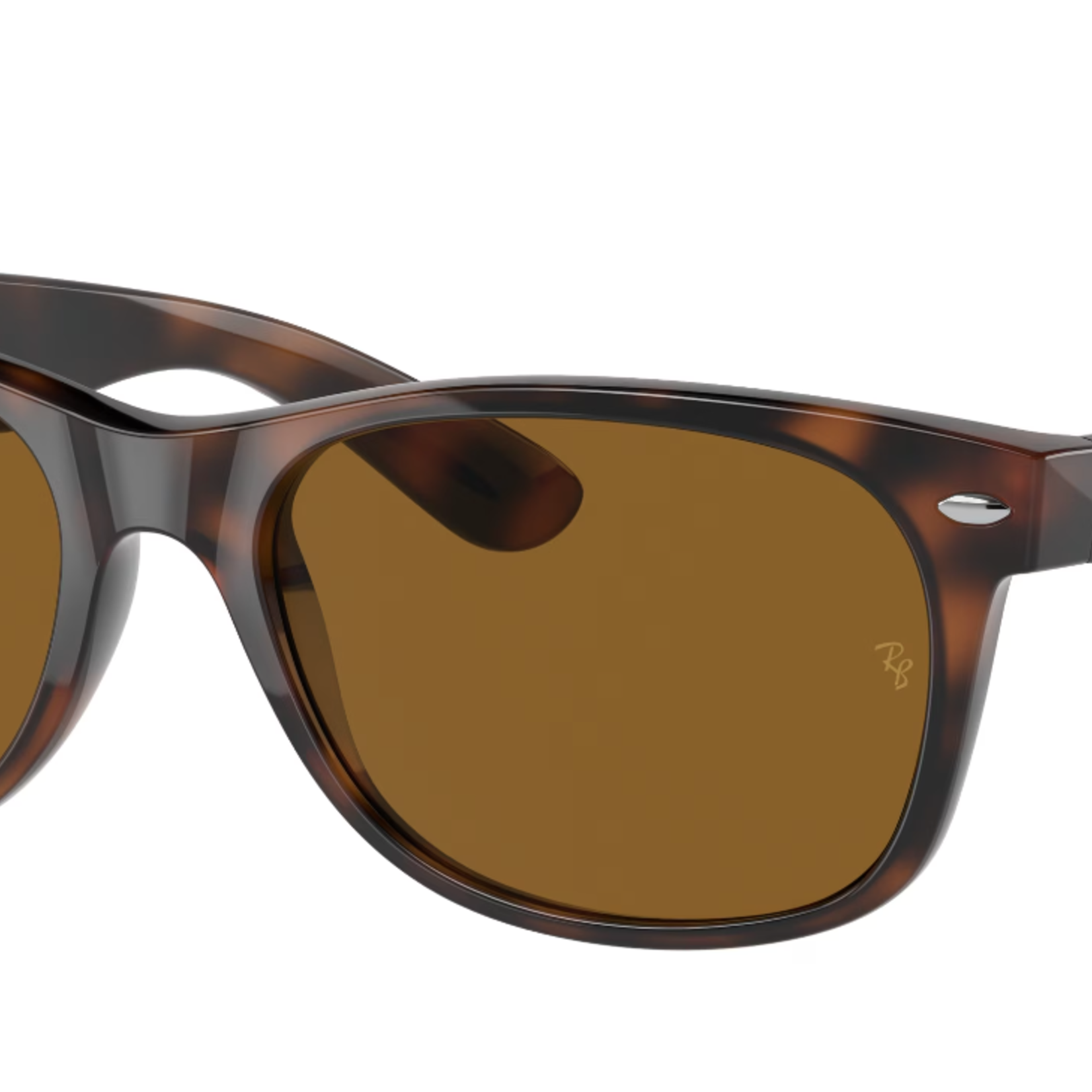 Ray-Ban Ray-Ban Sunglasses, New Wayfarer, Light Havana, B-15 Brn, 55