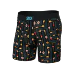 Saxx Saxx Underwear, Vibe Boxer Modern Fit, Mens, JUN-Junk Man-Blk