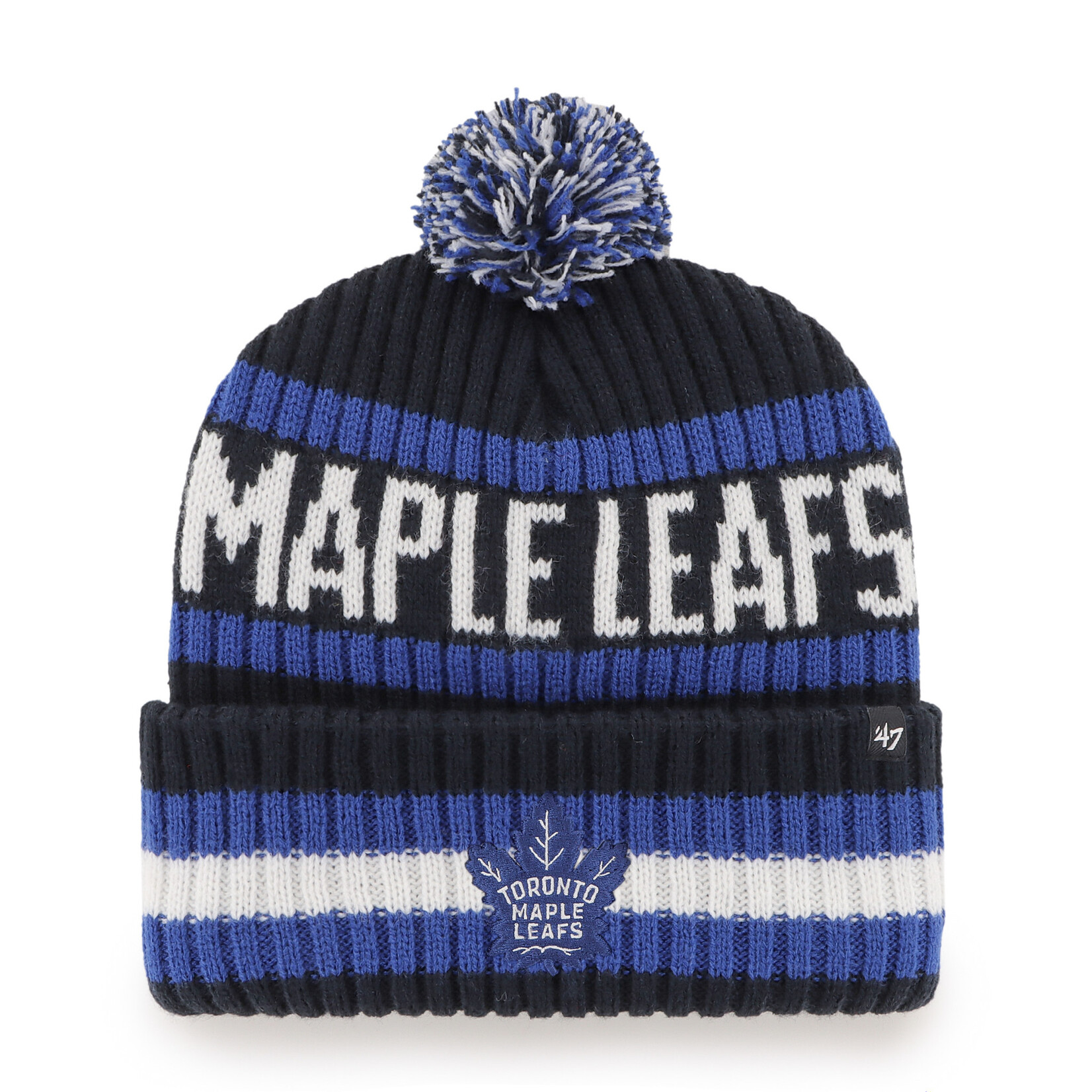 '47 '47 Toque, Bering Cuff Knit, NHL, Toronto Maple Leafs OS