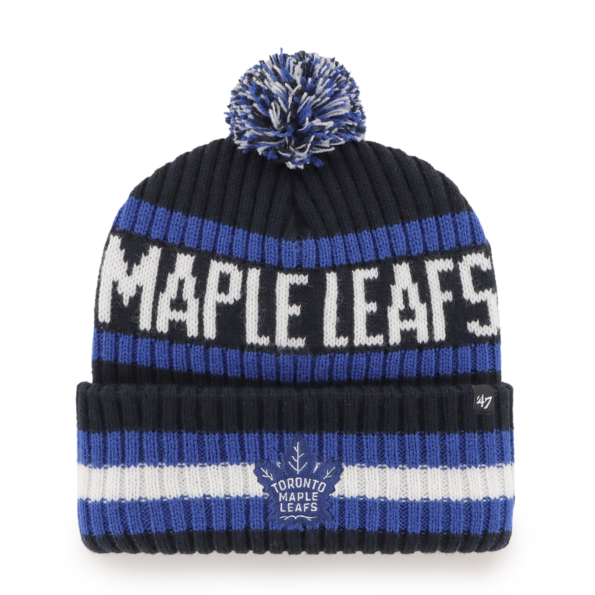 Toronto Toque Color '47 '47 Toque, Bering Cuff Knit, NHL, Toronto Maple Leafs OS - Time-Out ...