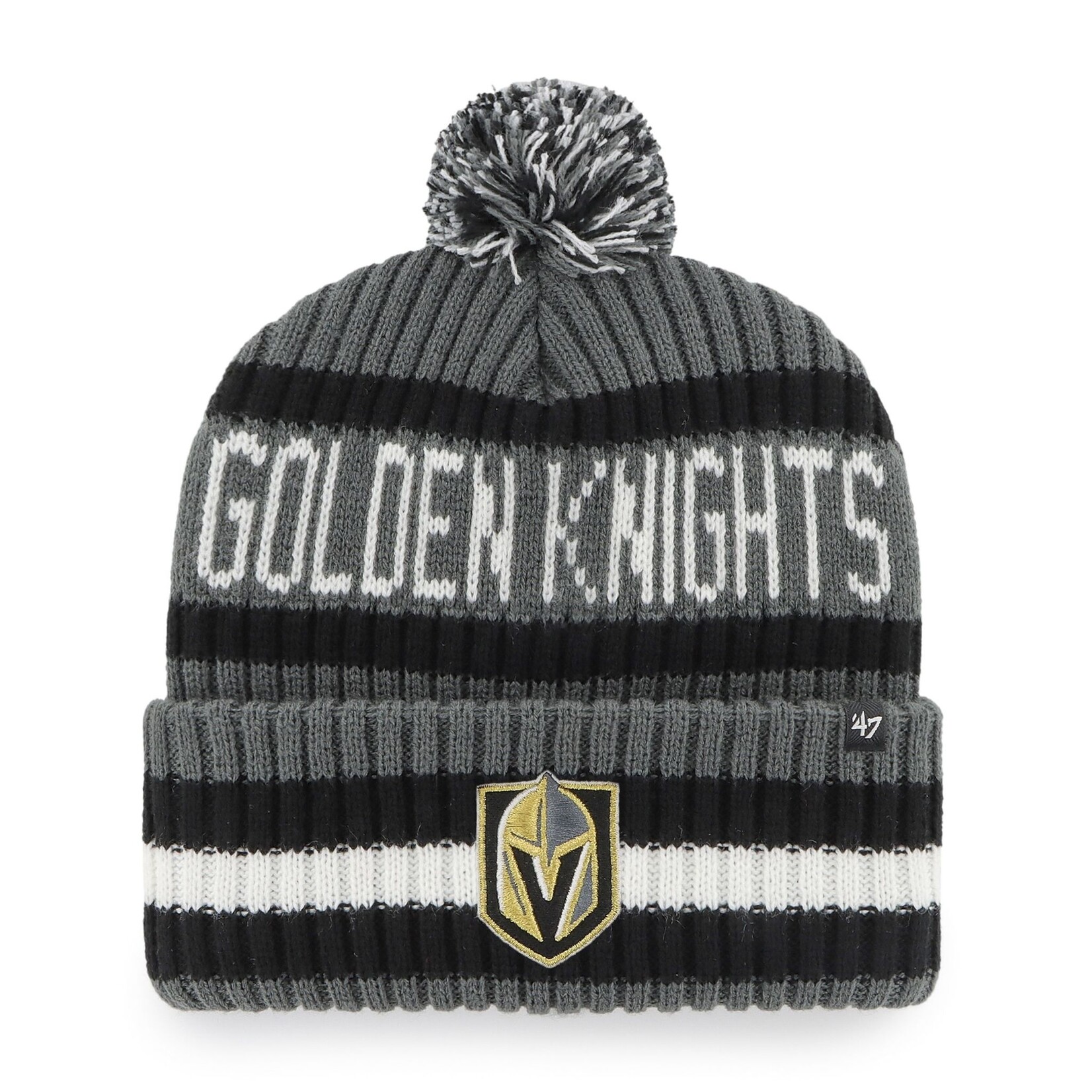 '47 '47 Toque, Bering Cuff Knit, NHL, Las Vegas Golden Knights OS