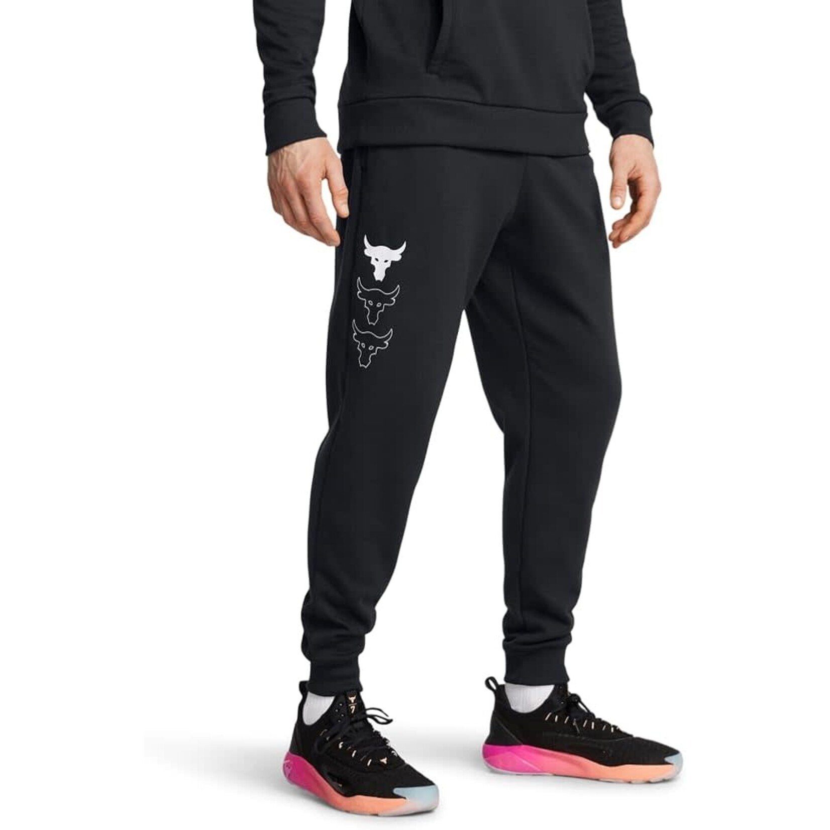 Under Armour Under Armour Pants, Project Rock Rival Fleece Jogger, Mens